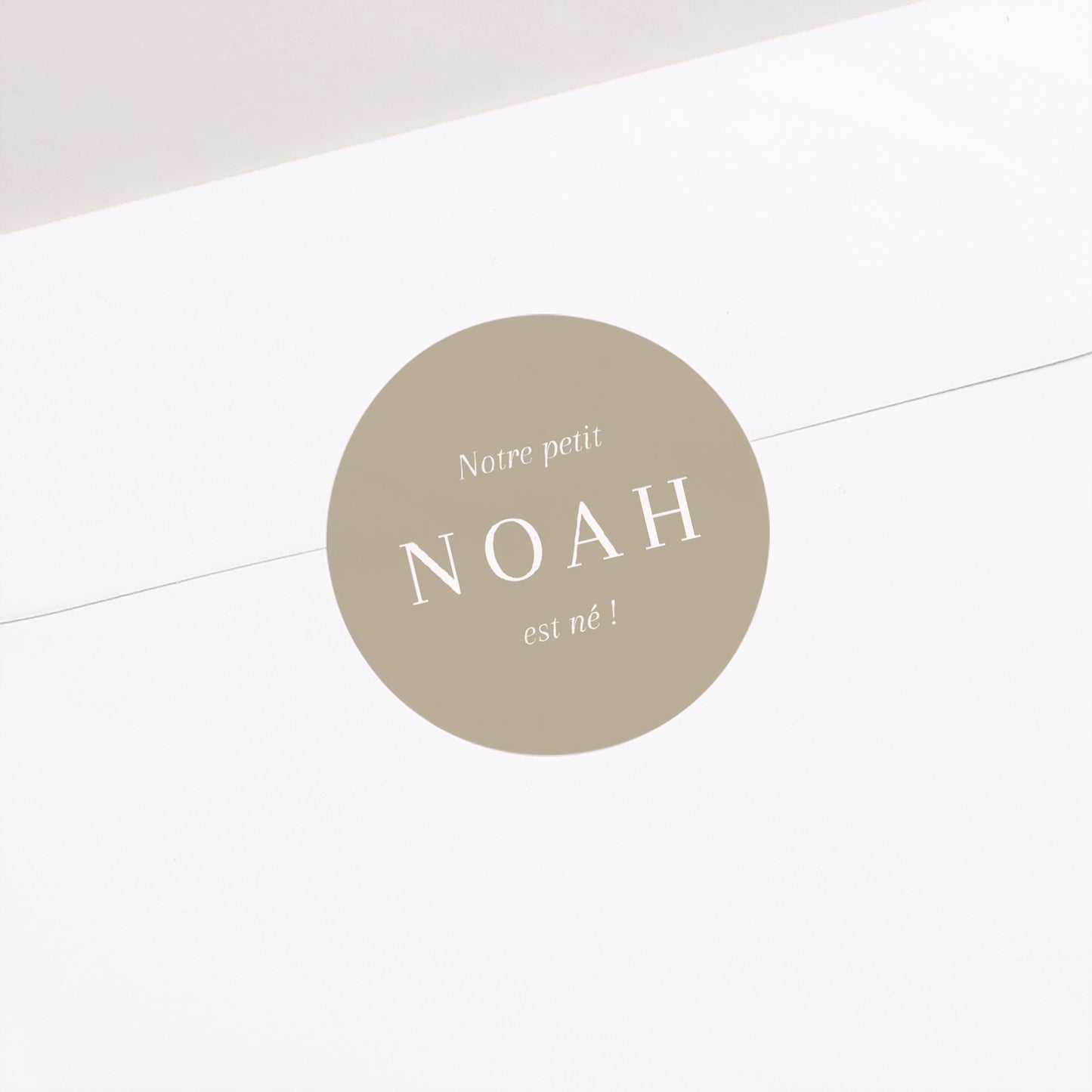 Sticker Naissance Rond Petits morceaux de nous photo N° 1