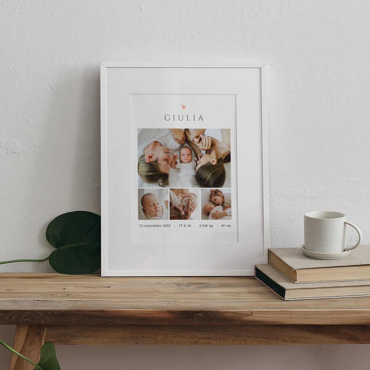 Affiche Naissance Portrait Souvenirs à chérir photo N° 3