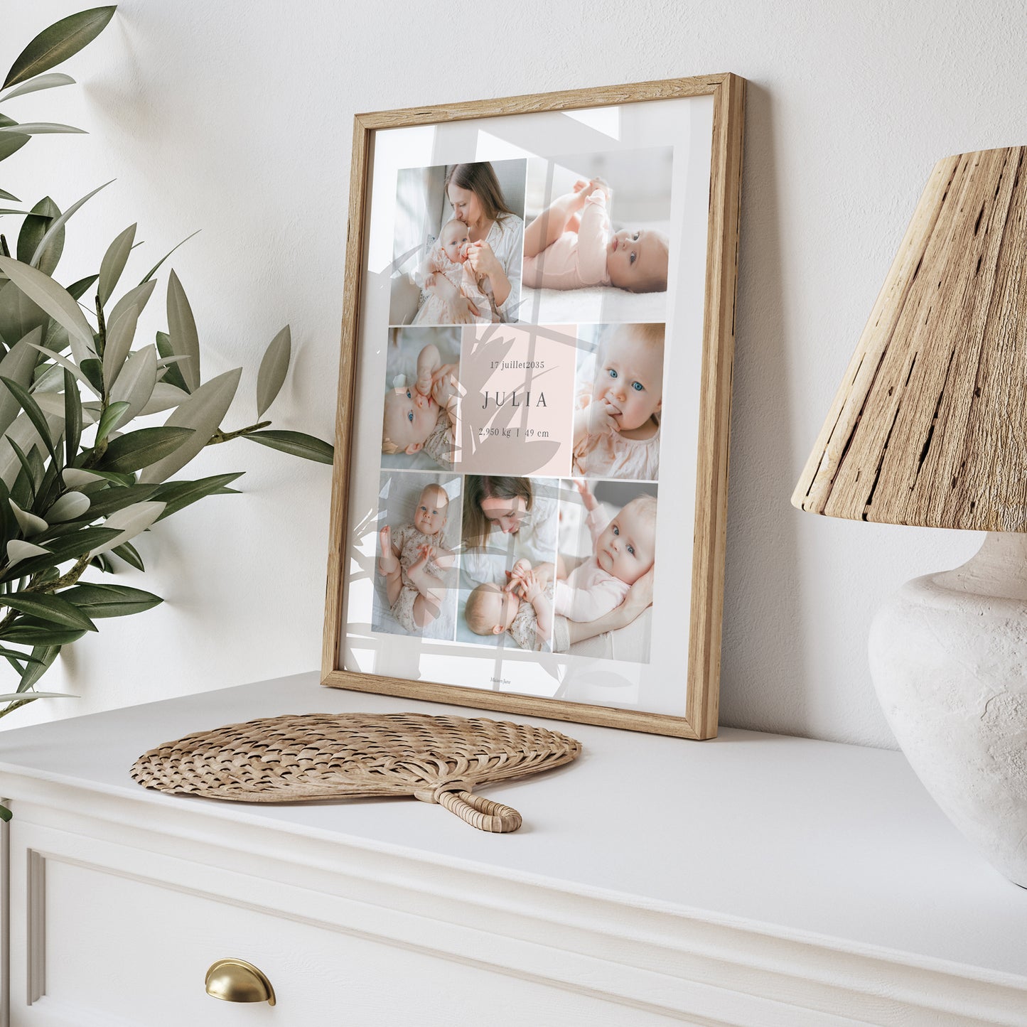 Affiche Naissance Portrait Fragments de douceur photo N° 5