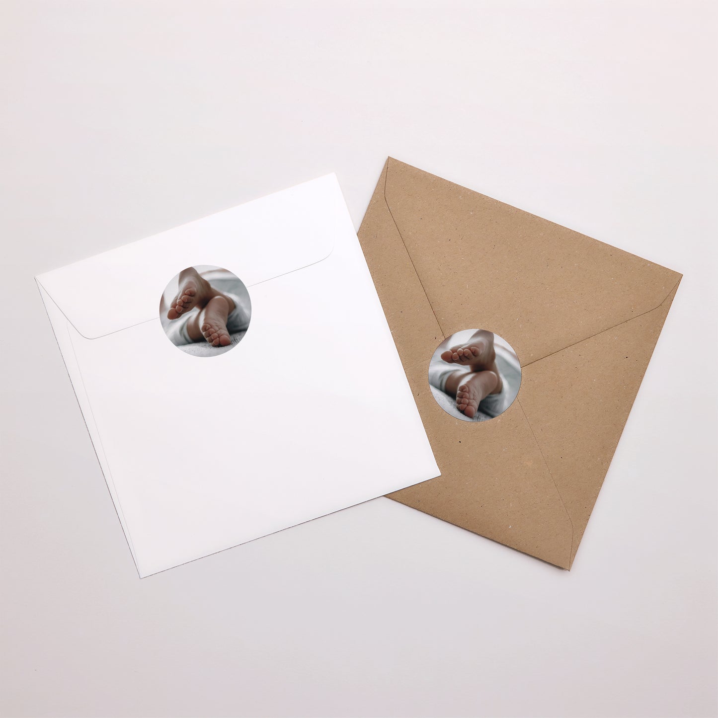 Sticker Naissance Rond Un rayon de vie photo N° 3
