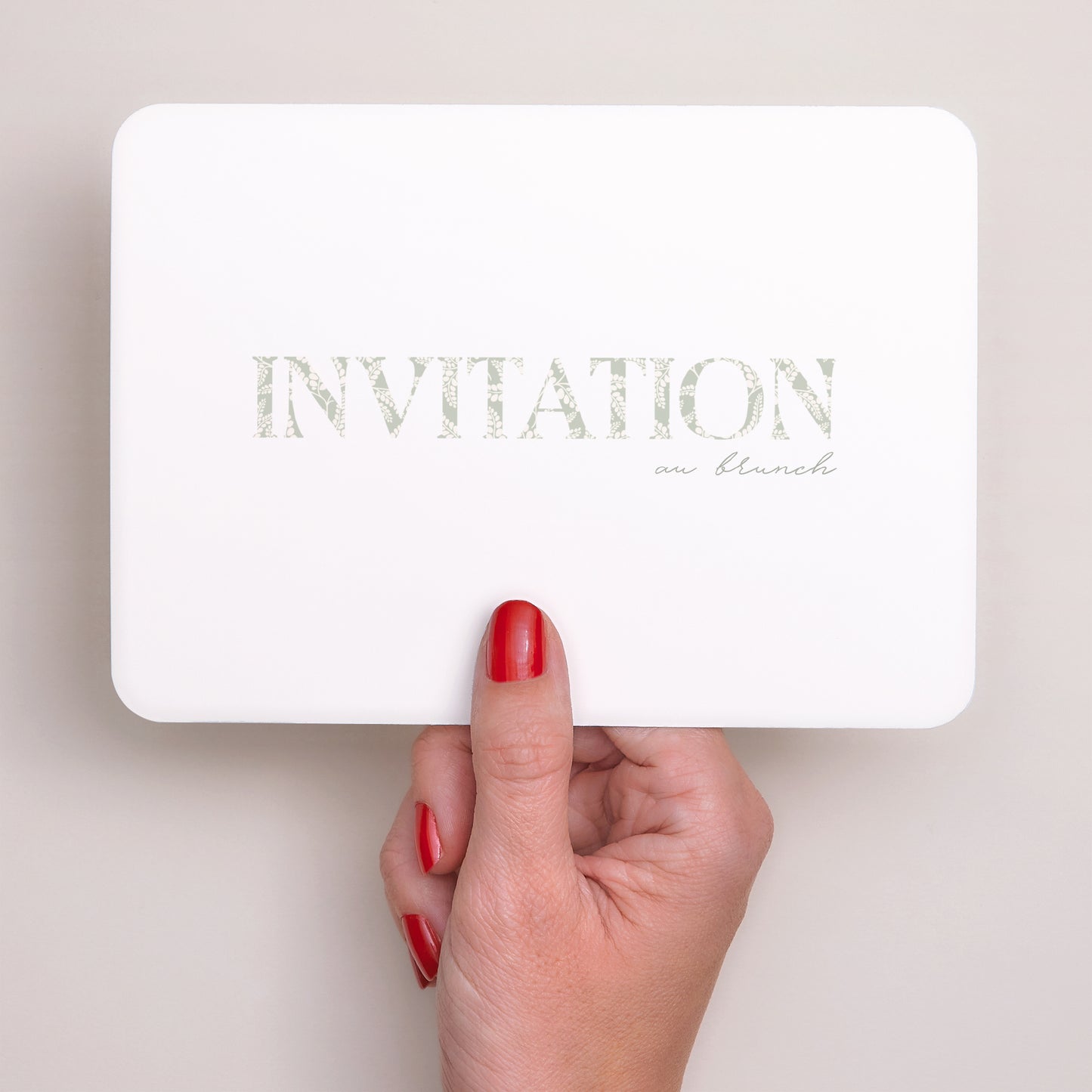 Invitations Mariage Paysage, bords arrondis Rêverie Romantique photo N° 3