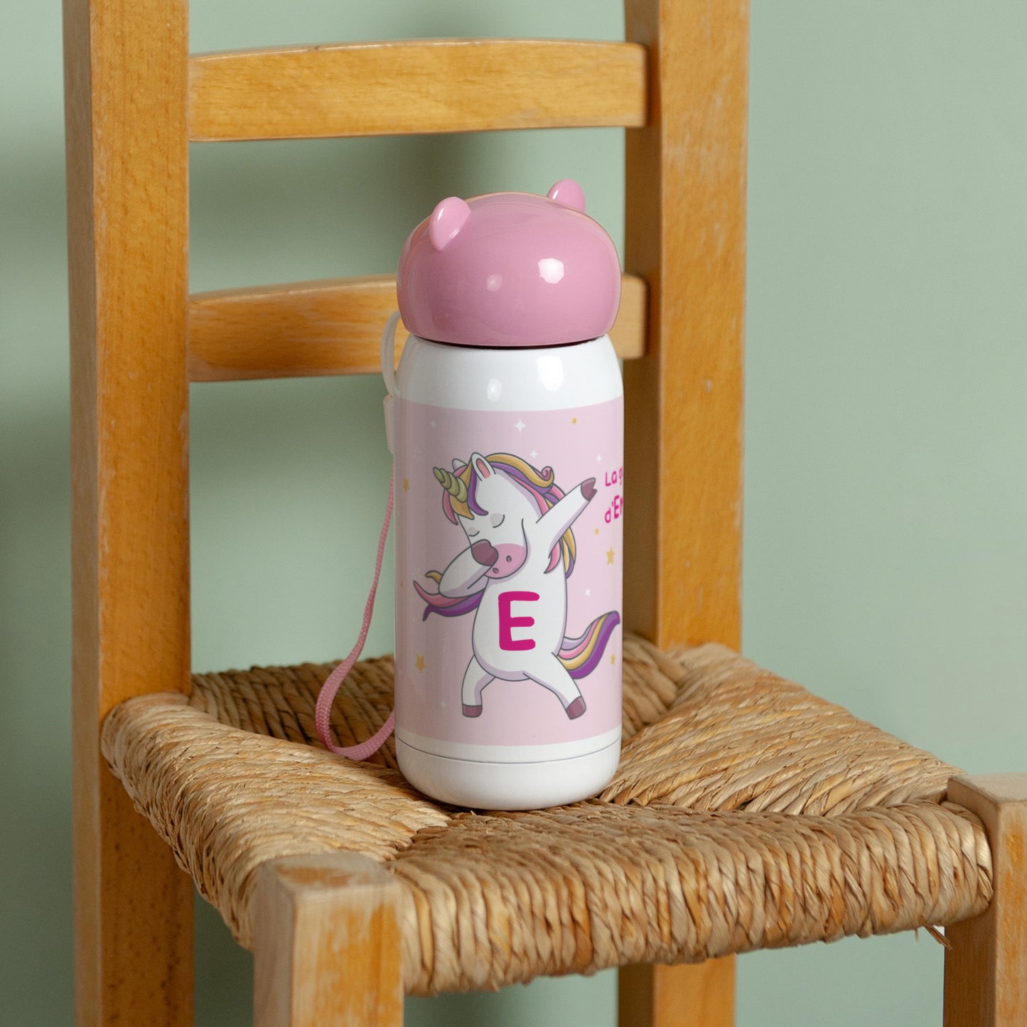 Gourde enfant Rose, 32 cl Soif de licorne photo N° 3