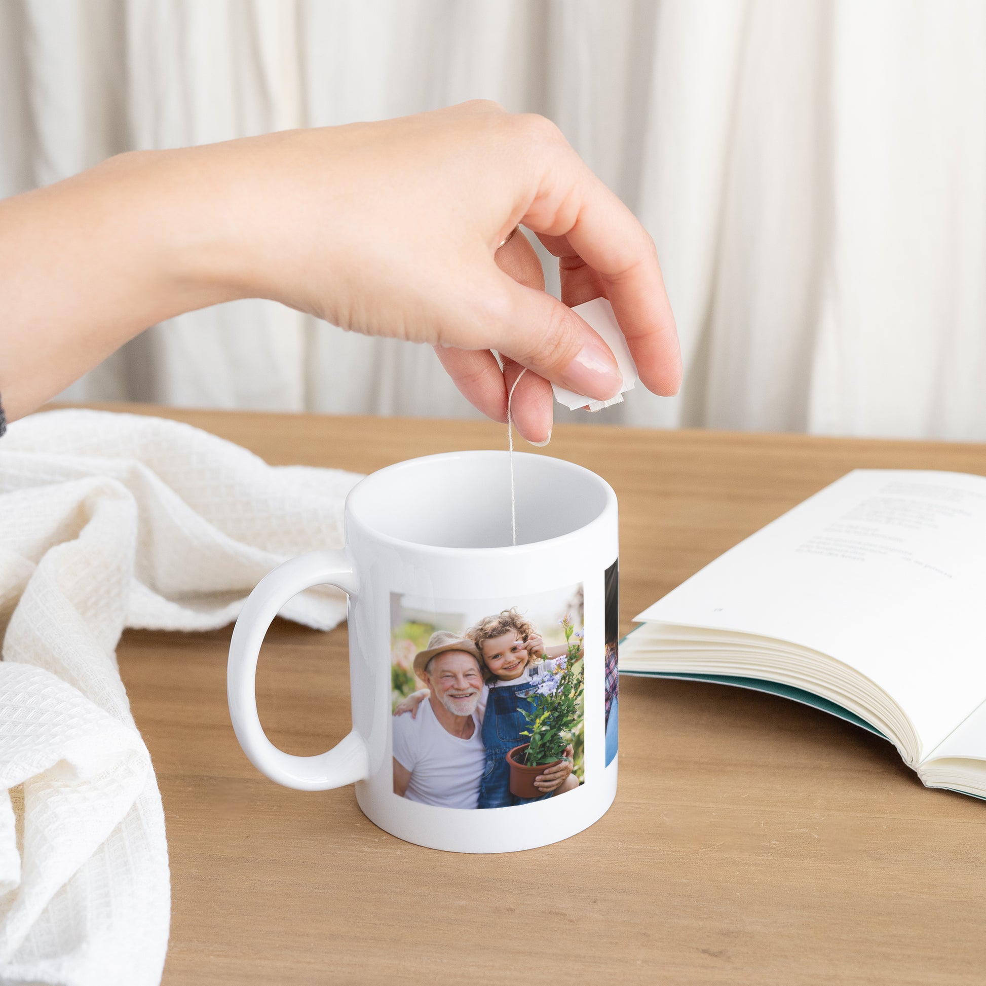 Mug Blanc Le meilleur papy du monde photo N° 3