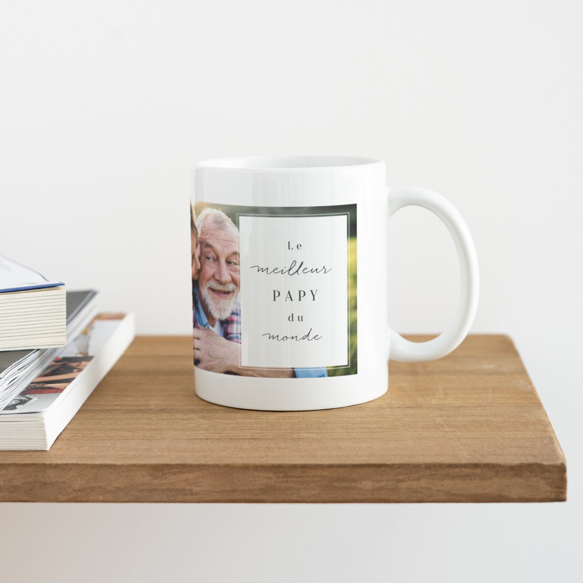 Mug Blanc Le meilleur papy du monde photo N° 4