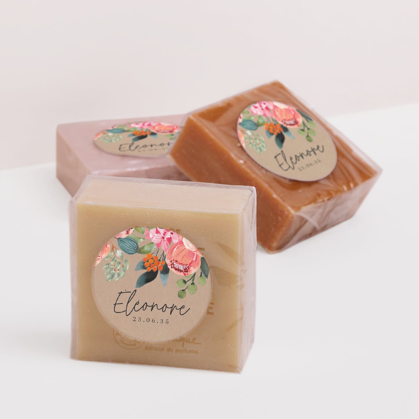 Sticker Naissance Rond Baby Bloom photo N° 2