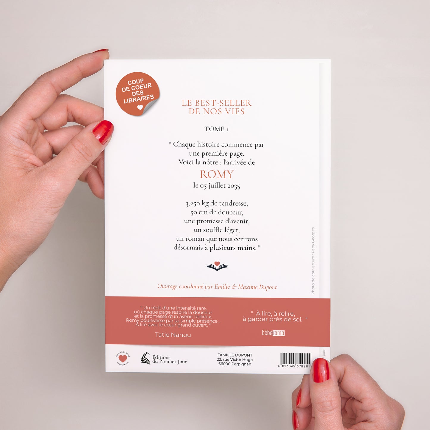 Faire-part Naissance Grand format rectangle La vie devant moi photo N° 3