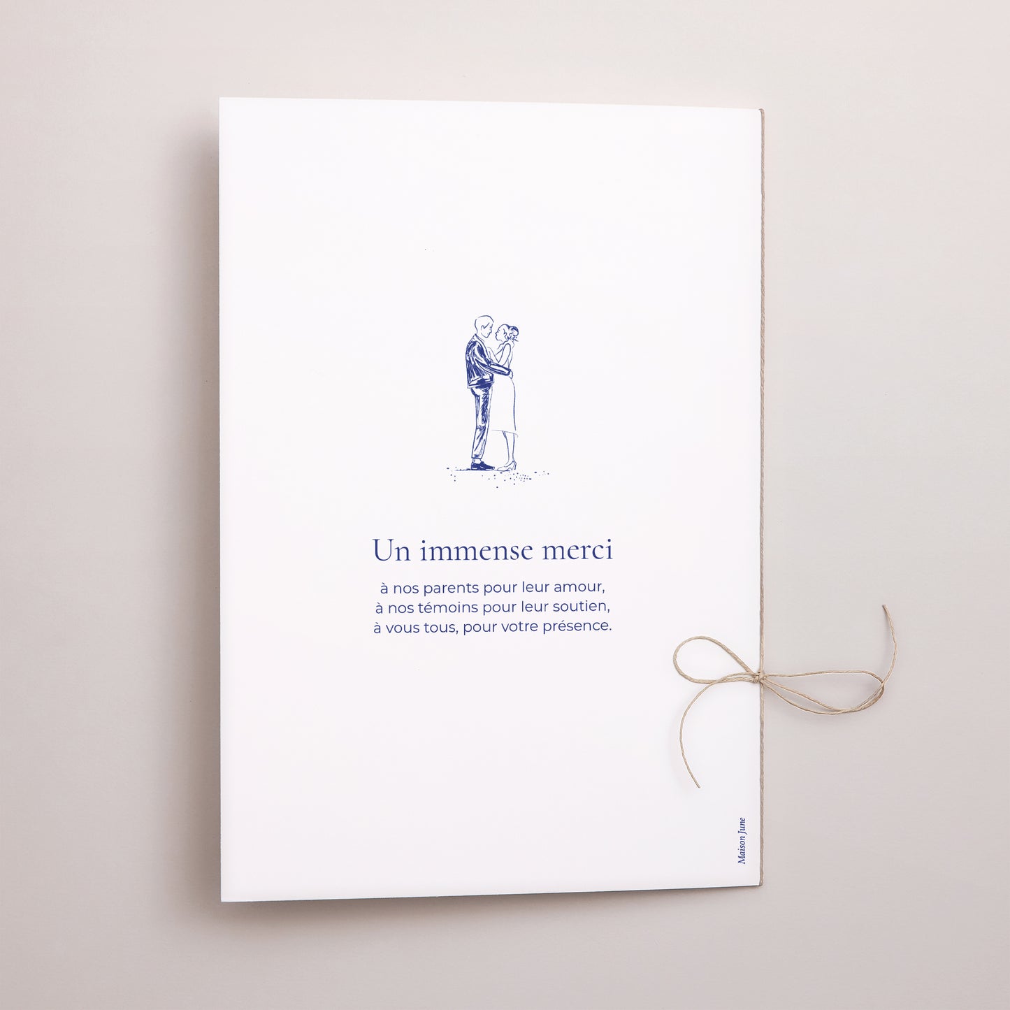 Livret de messe Mariage Double volet Clairière d'Amour photo N° 3