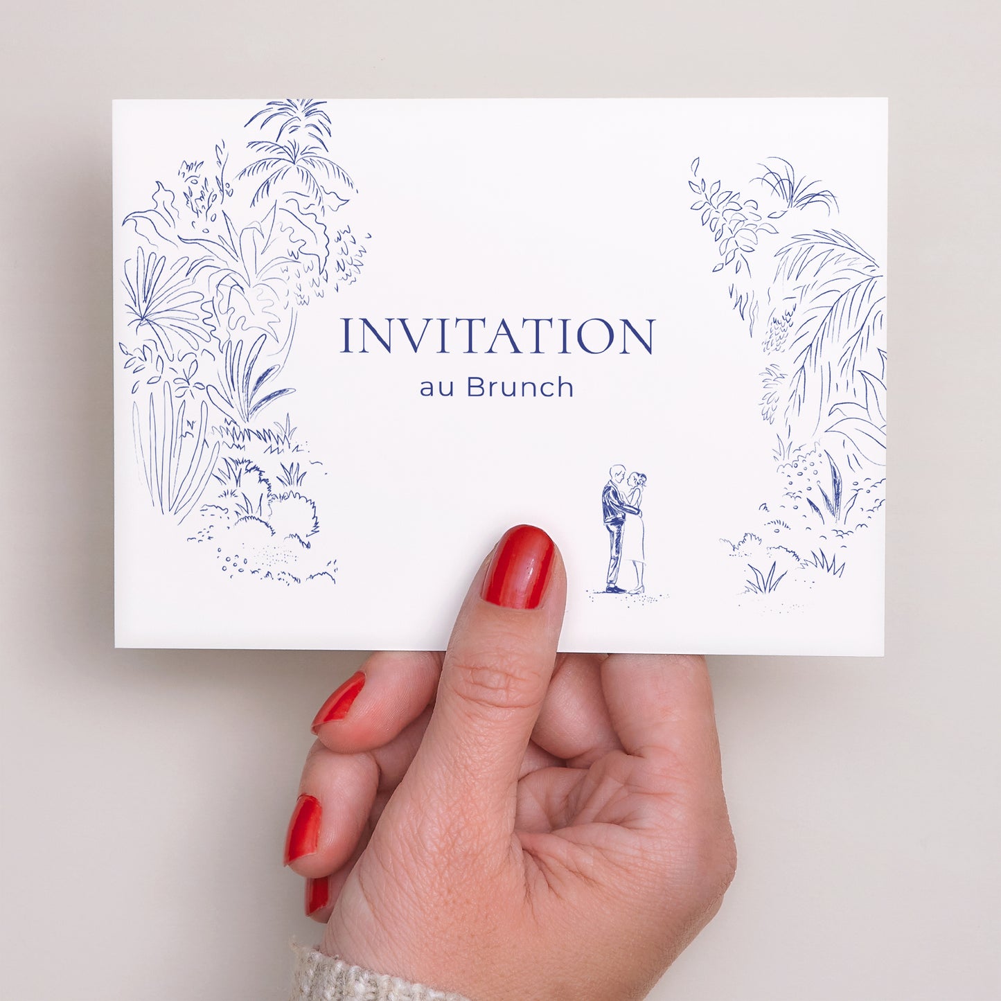 Invitations Mariage Paysage Clairière d'Amour photo N° 3