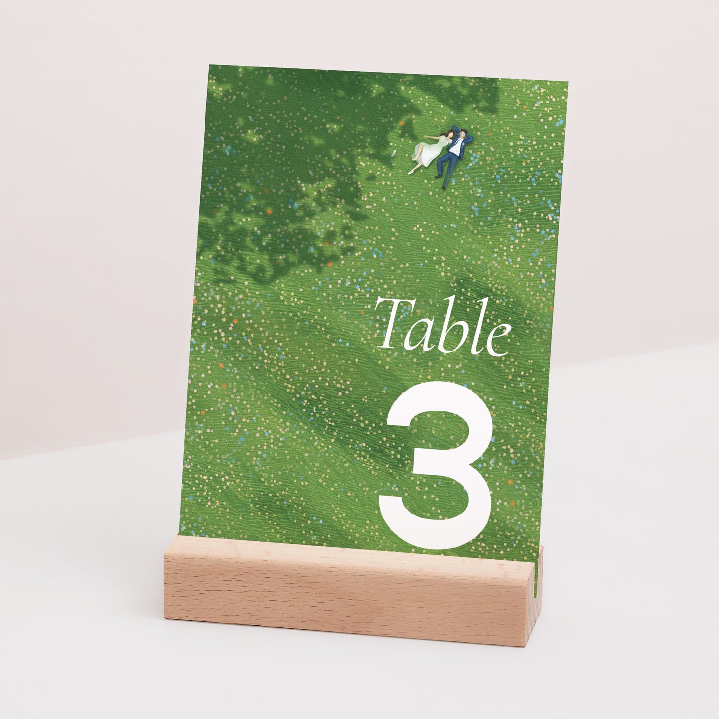 Marque table Mariage Rectangle Pause Amoureuse photo N° 3