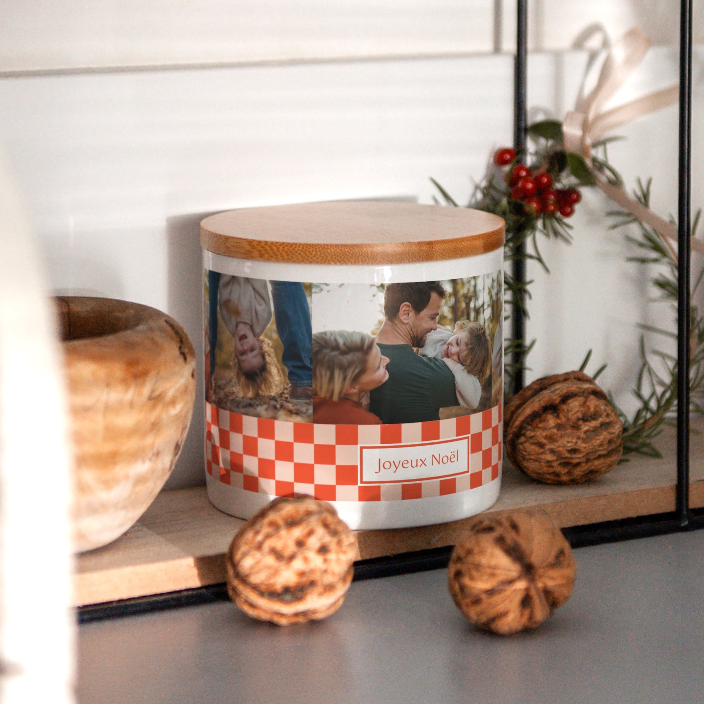 Pot en céramique Fin d'année 48 cl Magie de Noël photo N° 4