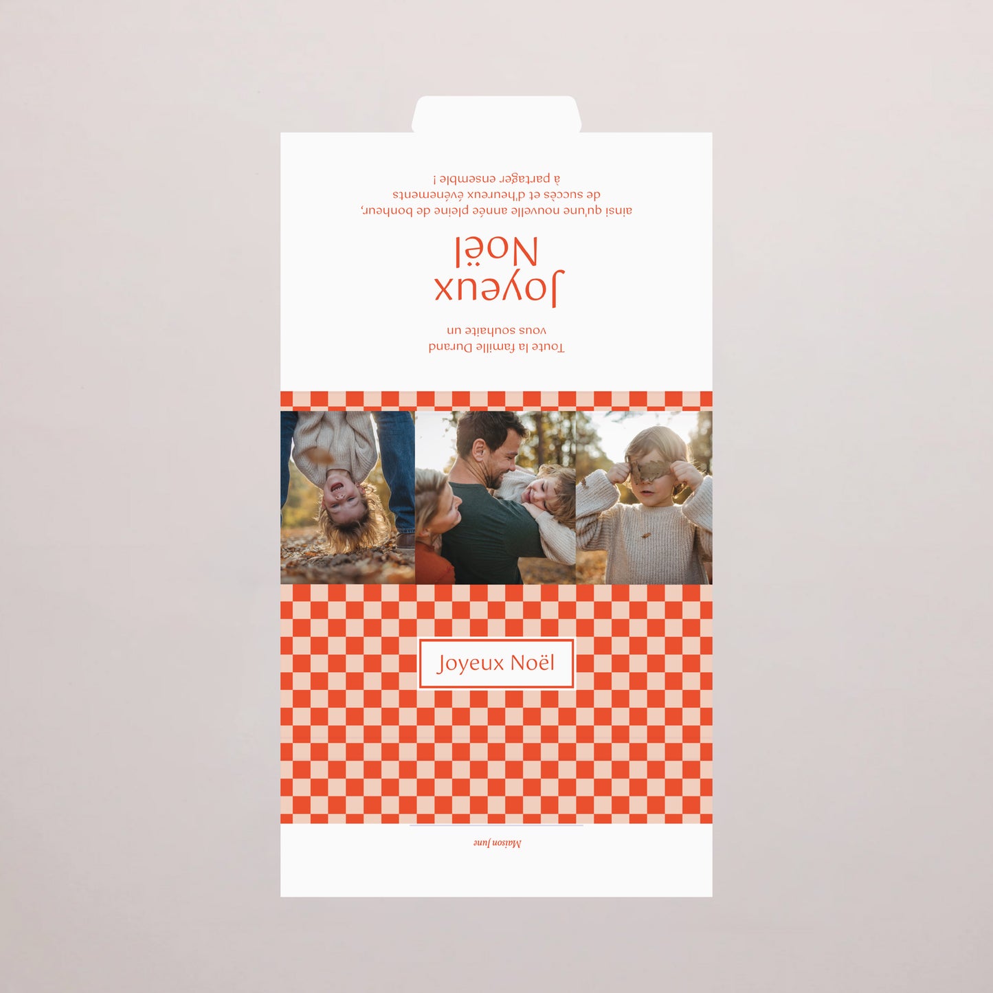 Boite chocolat personnalisée Fin d'année 6 chocolats Magie de Noël photo N° 3