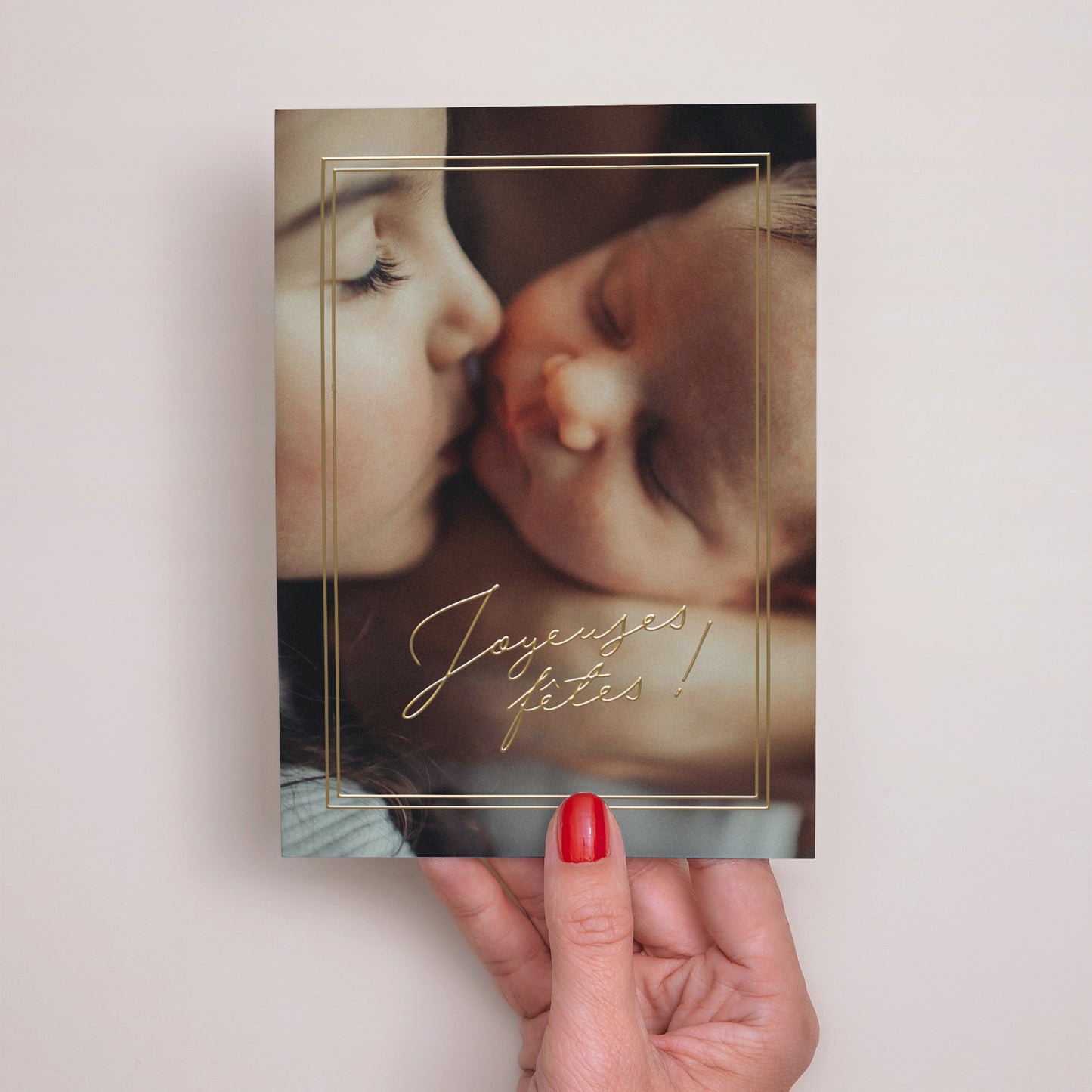 Carte de voeux Fin d'année Portrait Émotions en Images photo N° 2
