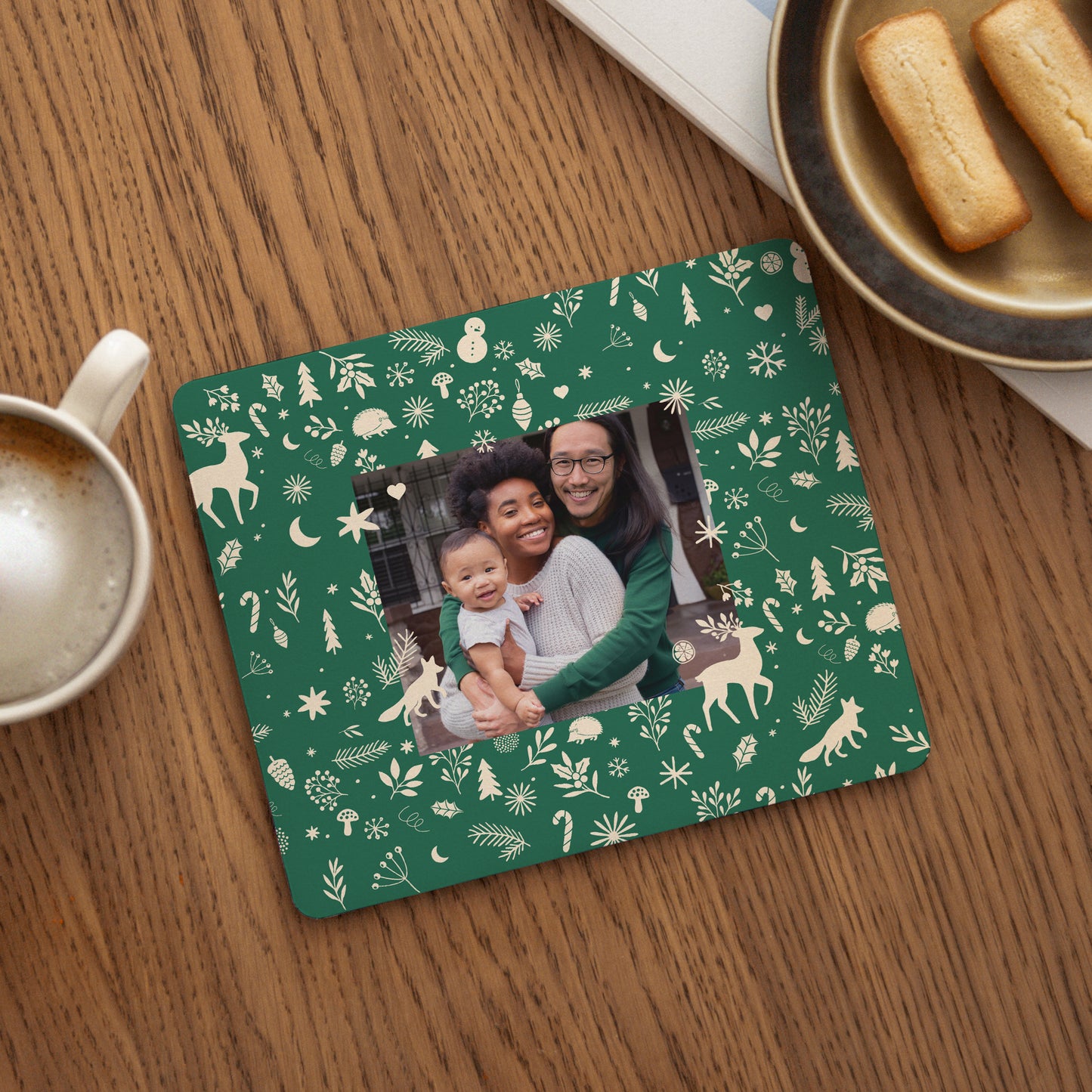 Tapis de souris Fin d'année Rectangle Christmas Mood photo N° 1