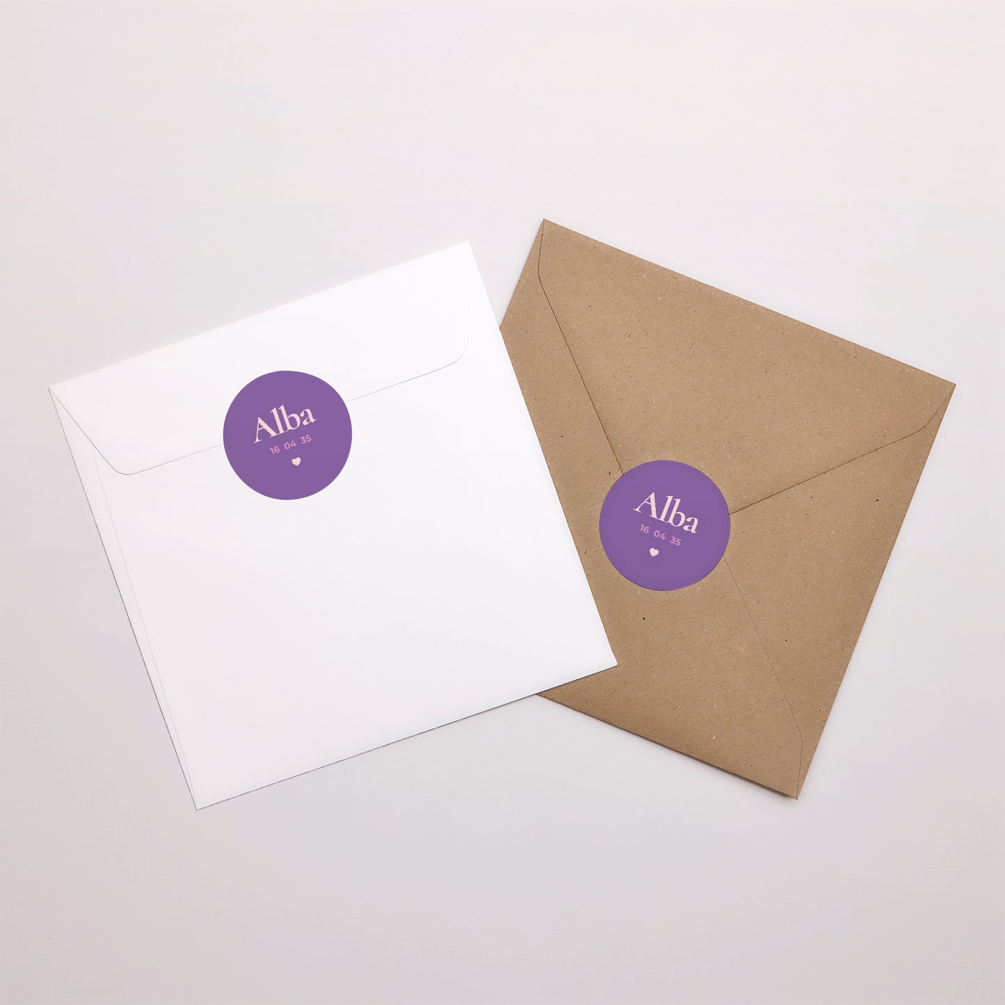 Sticker Naissance Rond Un tout doux petit chou photo N° 3