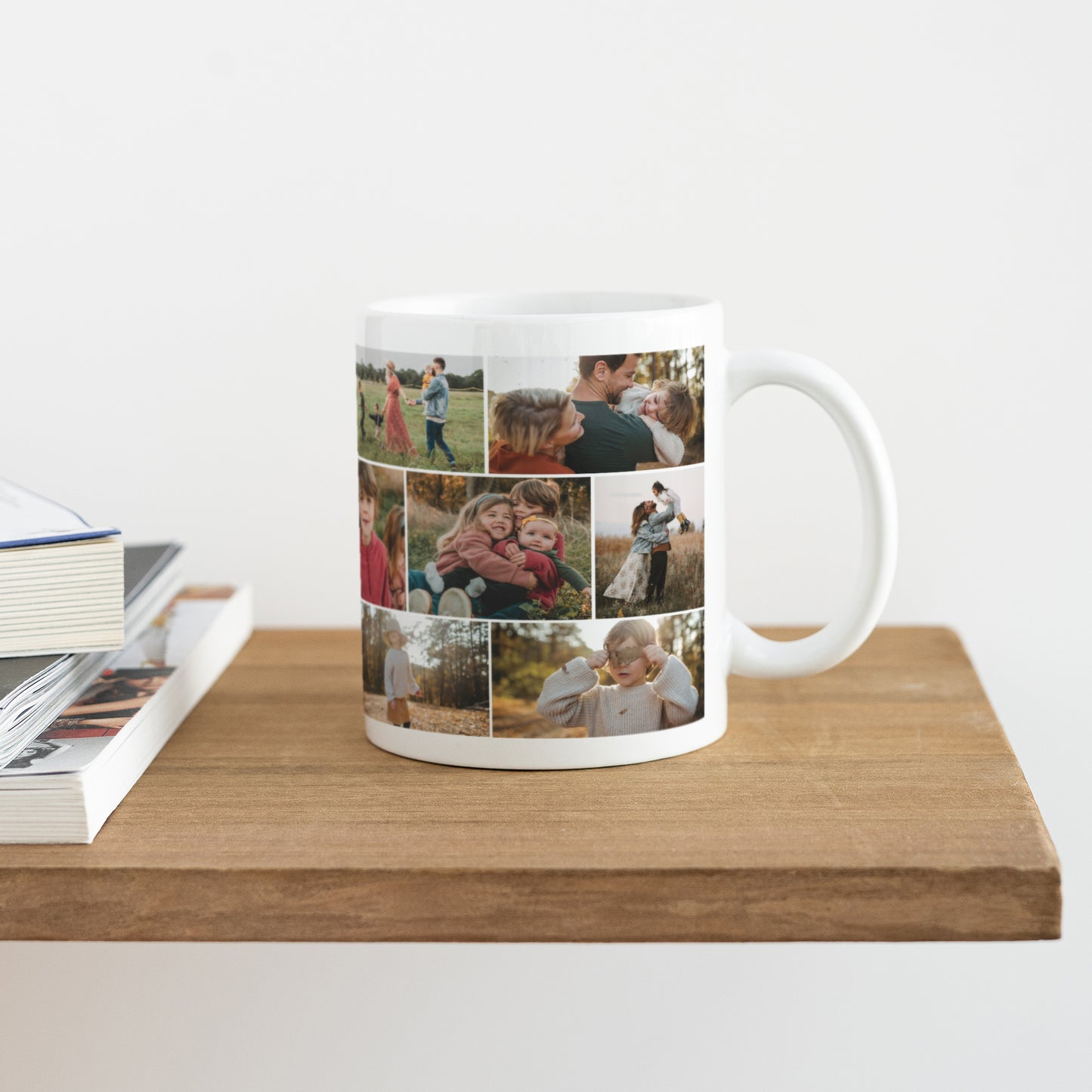 Mug Blanc Notre jolie famille photo N° 4