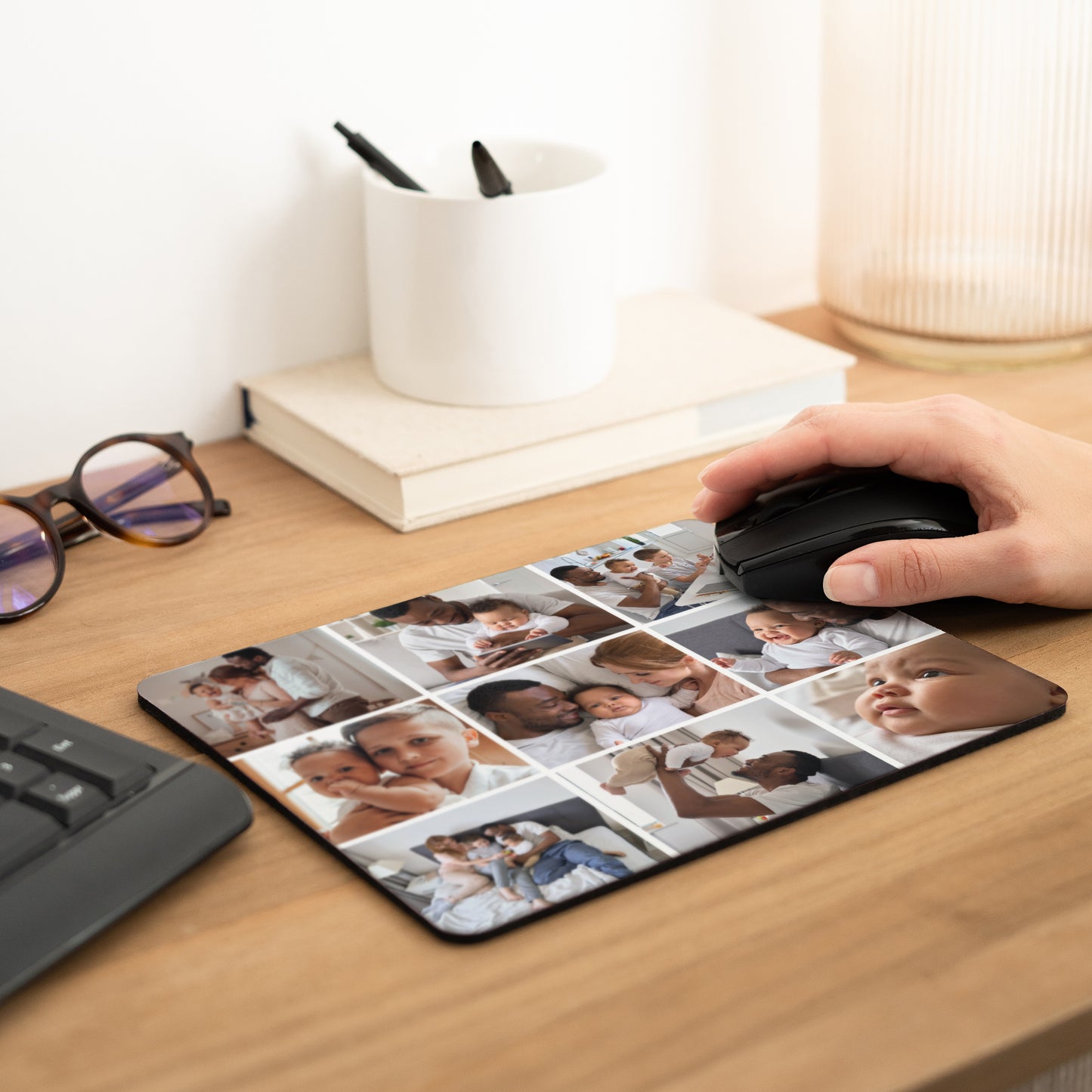 Tapis de souris Rectangle L’Art d’Être Ensemble photo N° 2