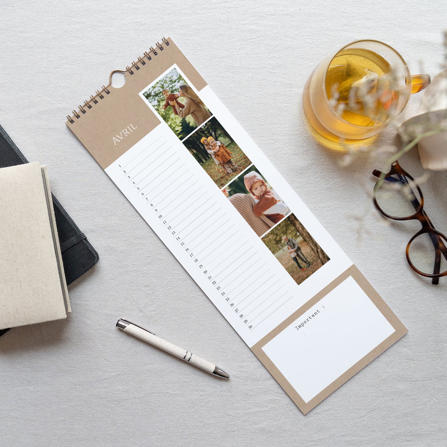 Calendrier Fin d'année Perpétuel Les Beaux Instants photo N° 3