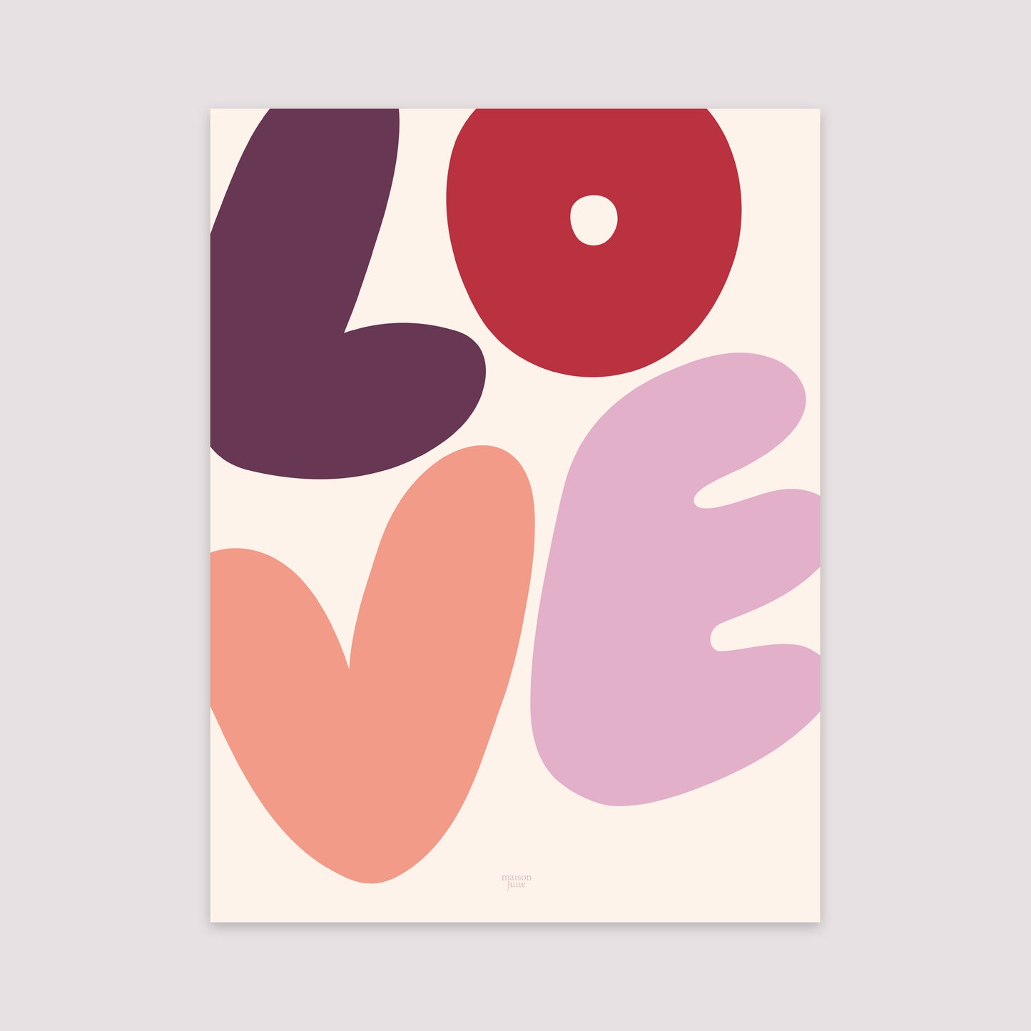 Affiche Portrait 30 x 40 cm Full of Love photo N° 2