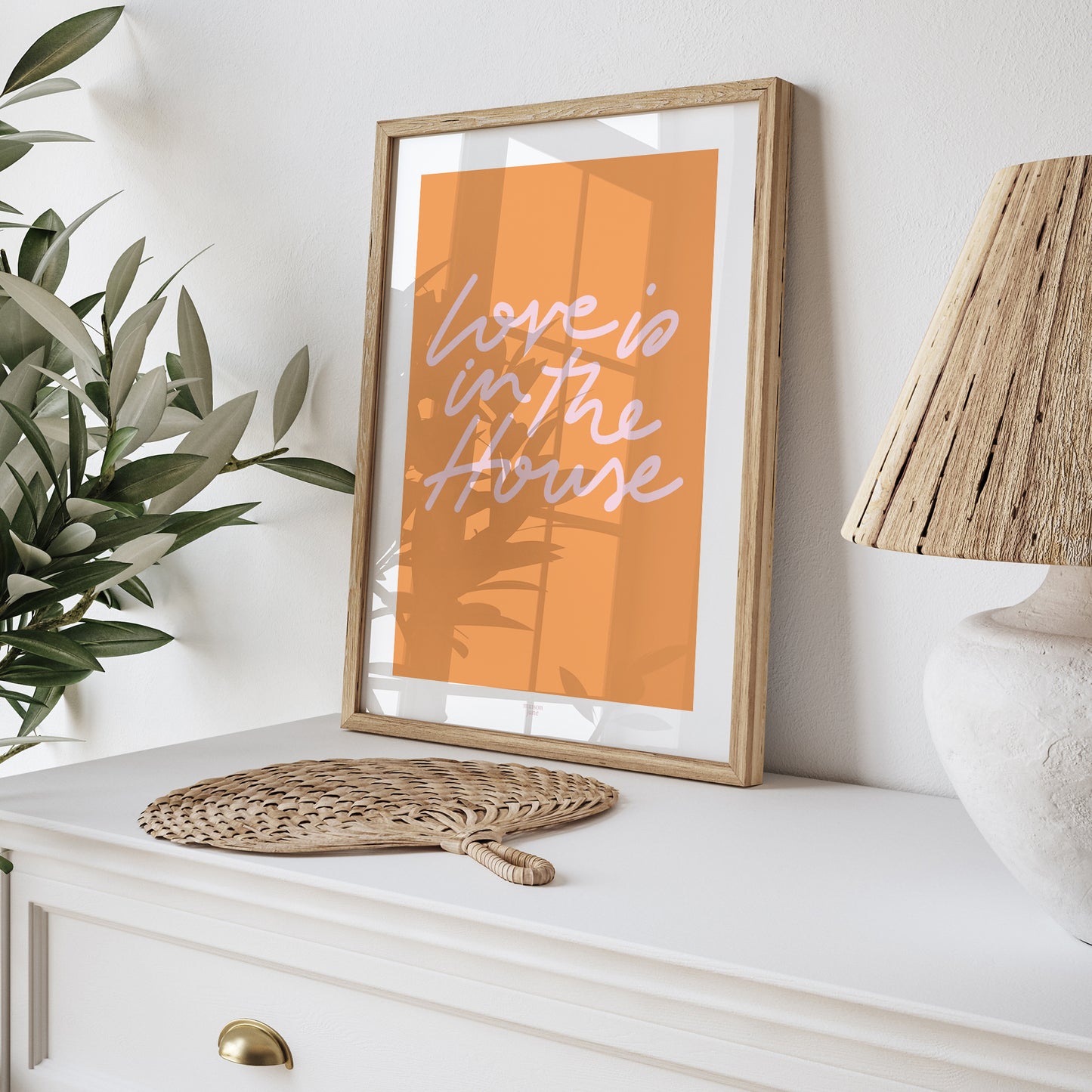 Affiche Portrait Love is in the house photo N° 5