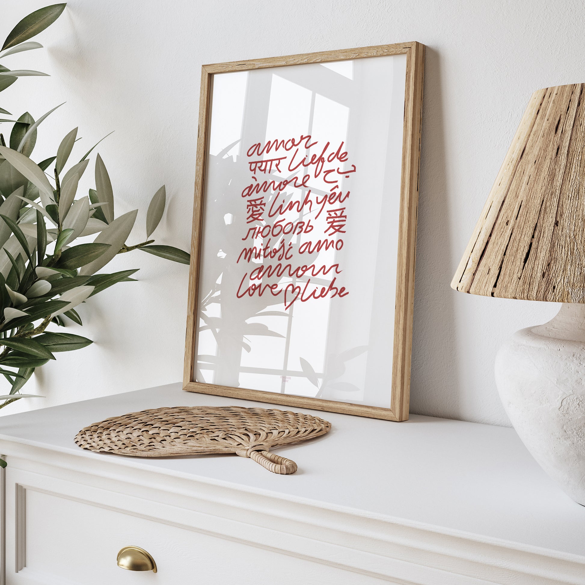 Affiche Portrait Amour polyglotte photo N° 5