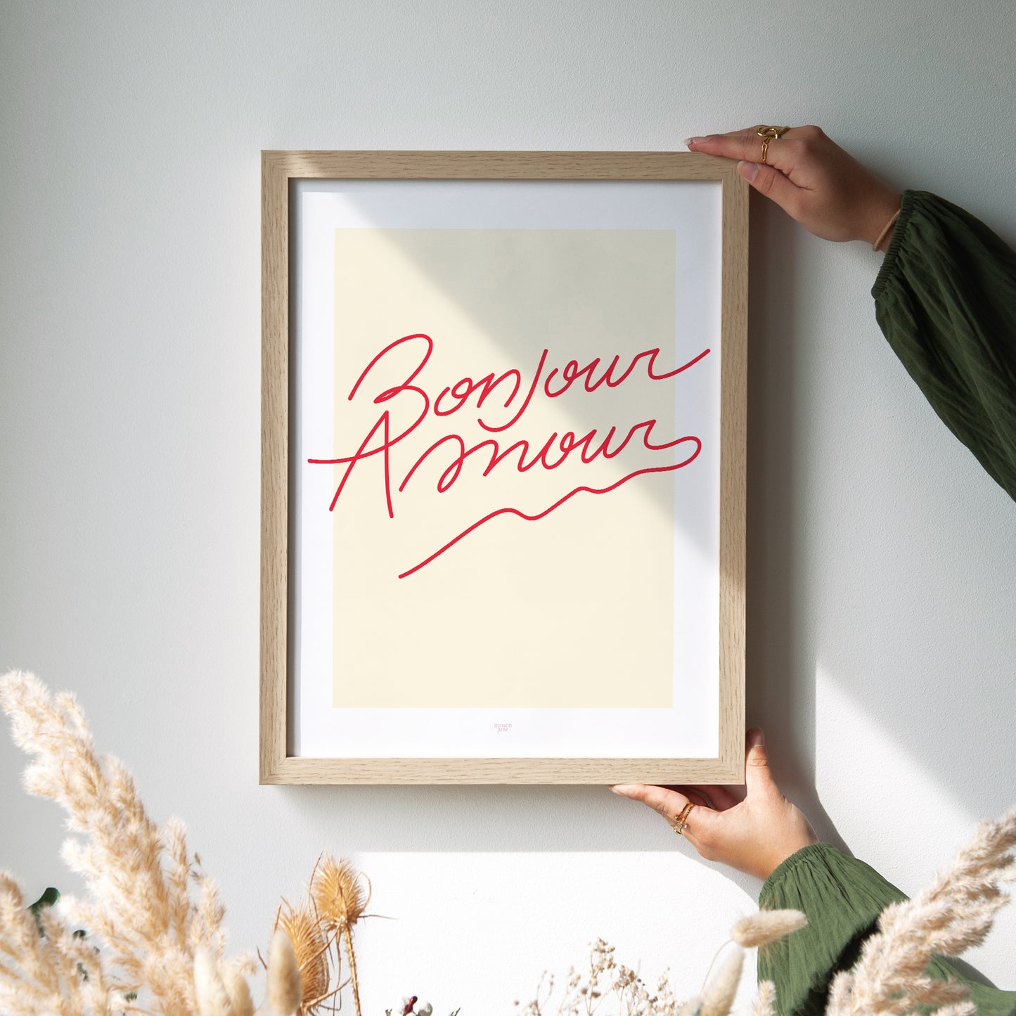 Affiche Portrait Amour bonjour vanille photo N° 2