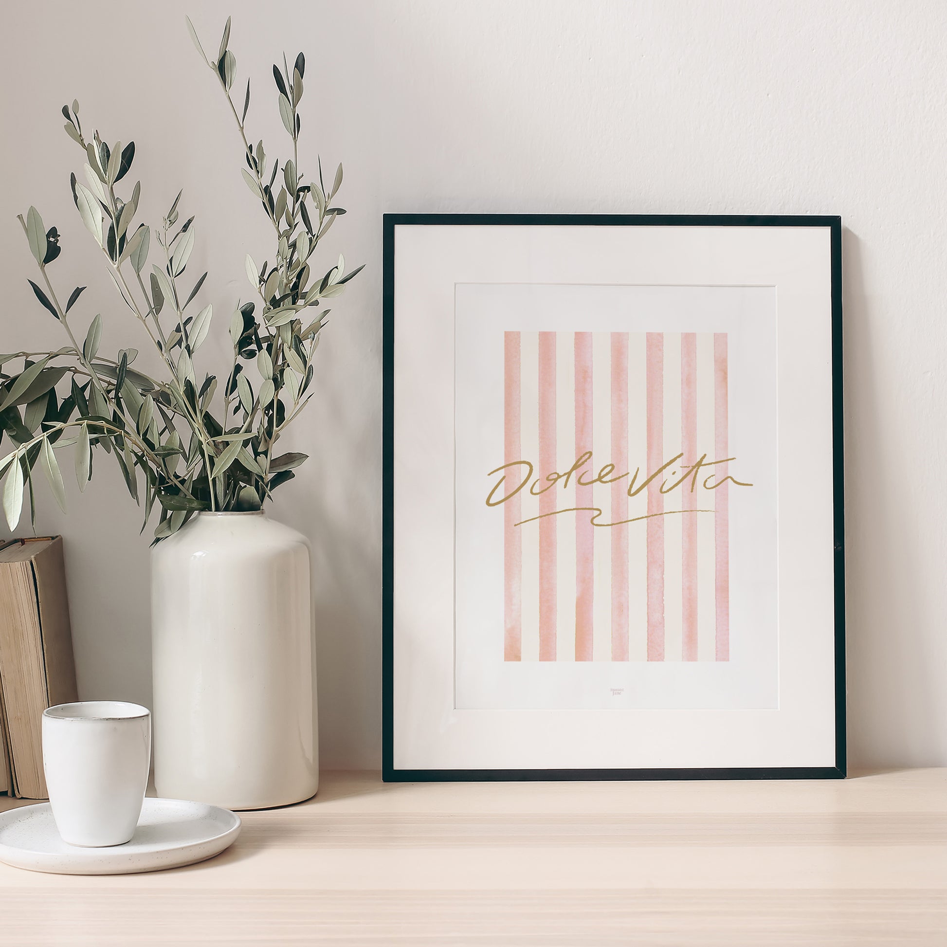 Affiche Portrait La dolce vita rosa photo N° 1