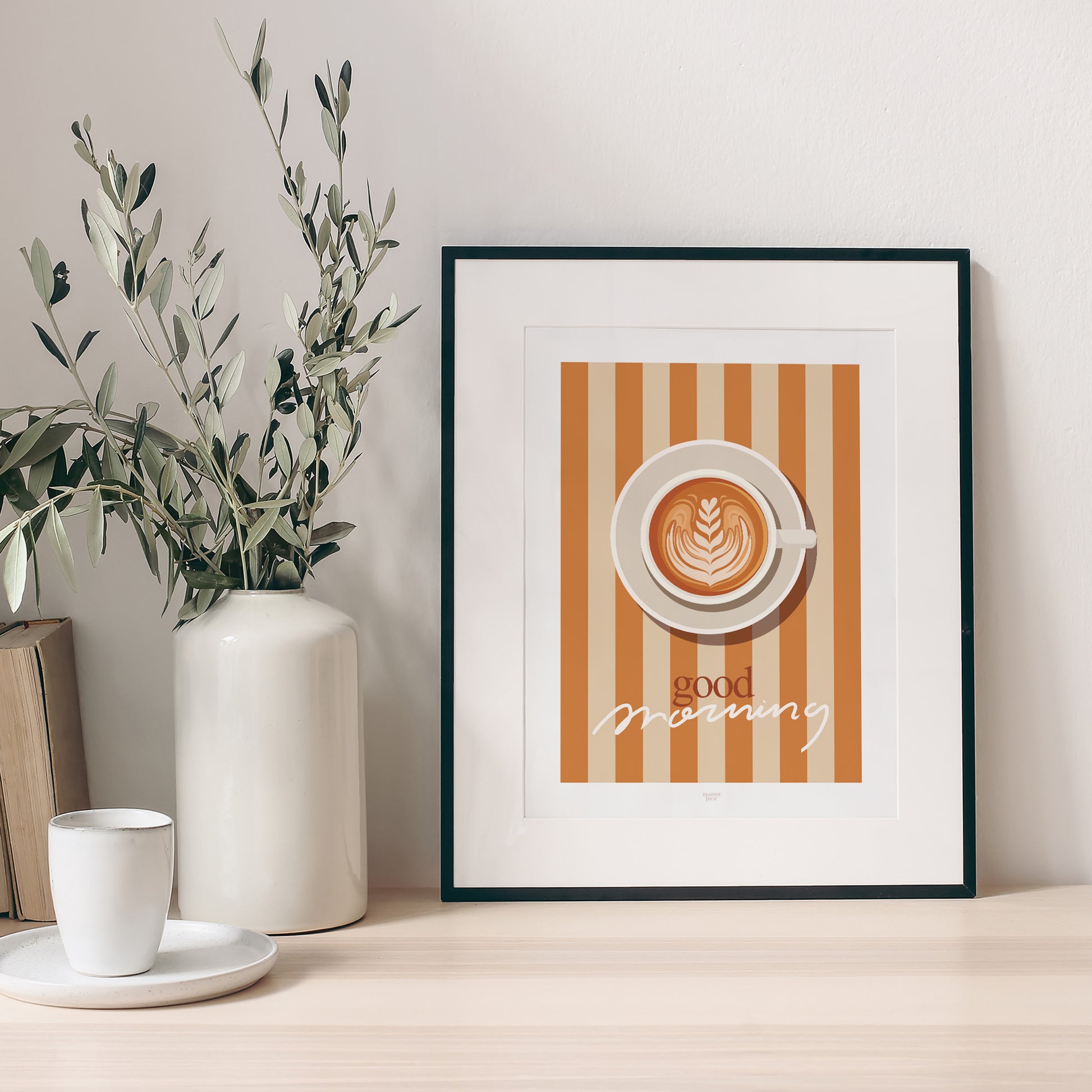 Affiche Portrait Café crème photo N° 1