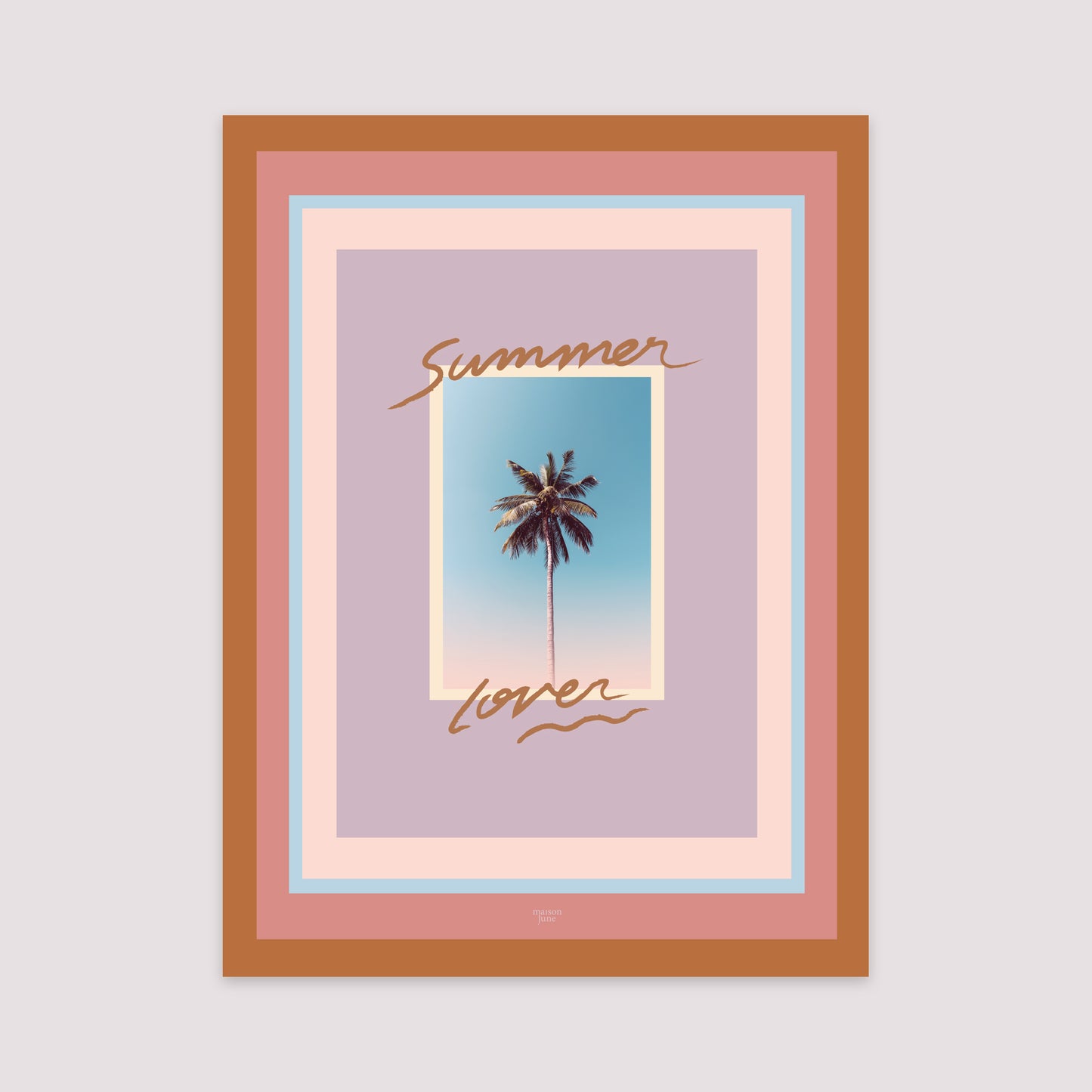Affiche Portrait 30 x 40 cm Summer lover photo N° 2