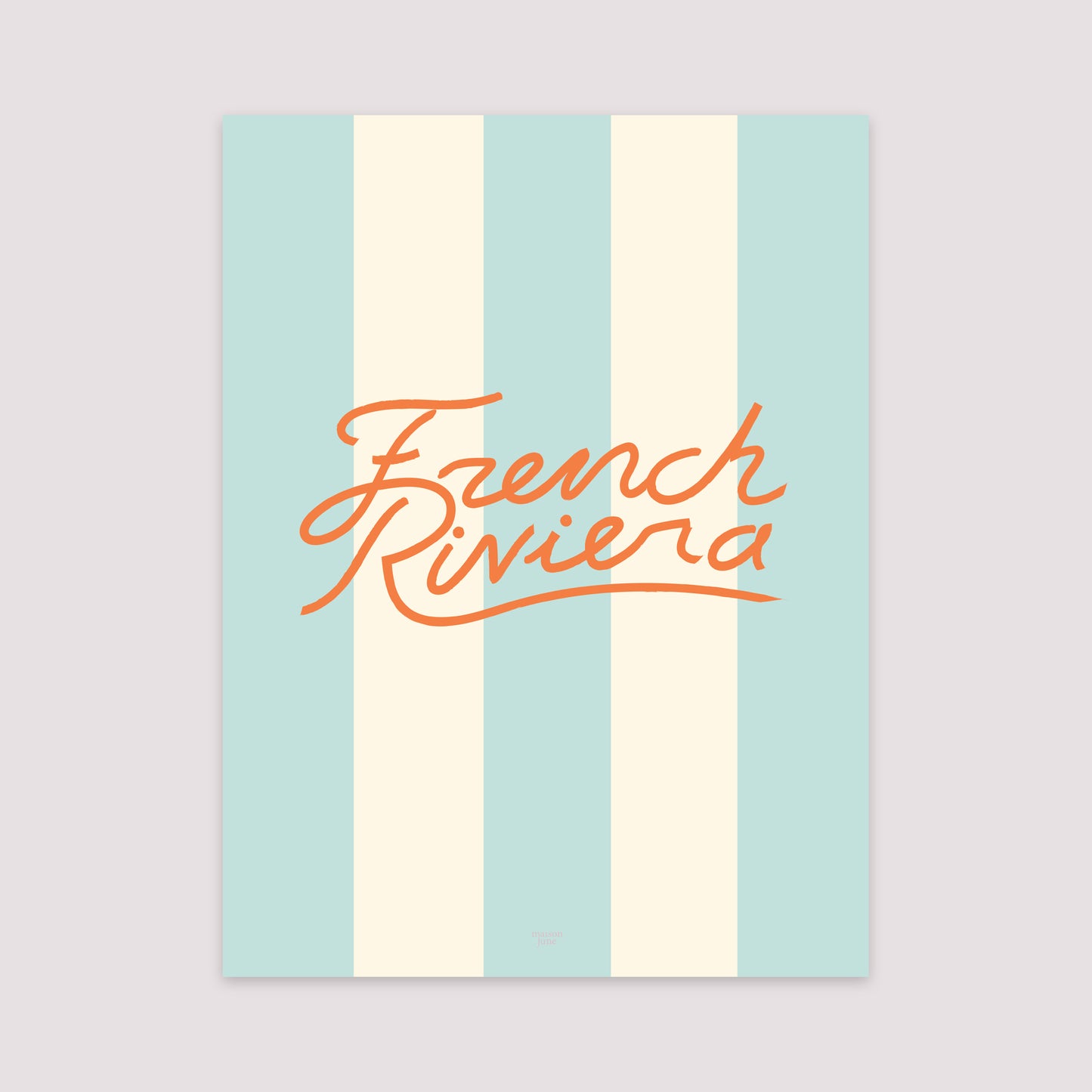 Affiche Portrait 30 x 40 cm French Riviera photo N° 2