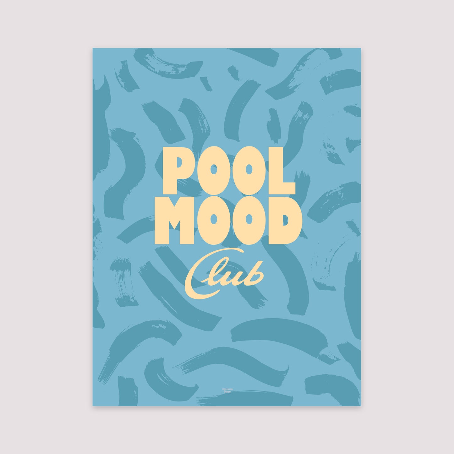 Affiche Portrait 30 x 40 cm Pool mood club photo N° 2