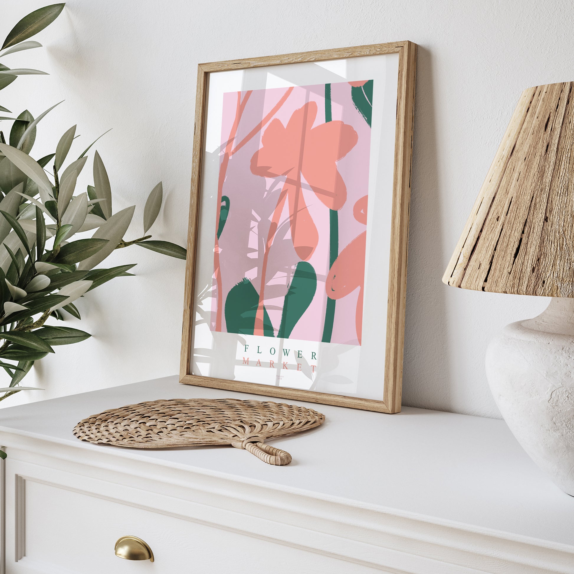 Affiche Portrait Flower market photo N° 5