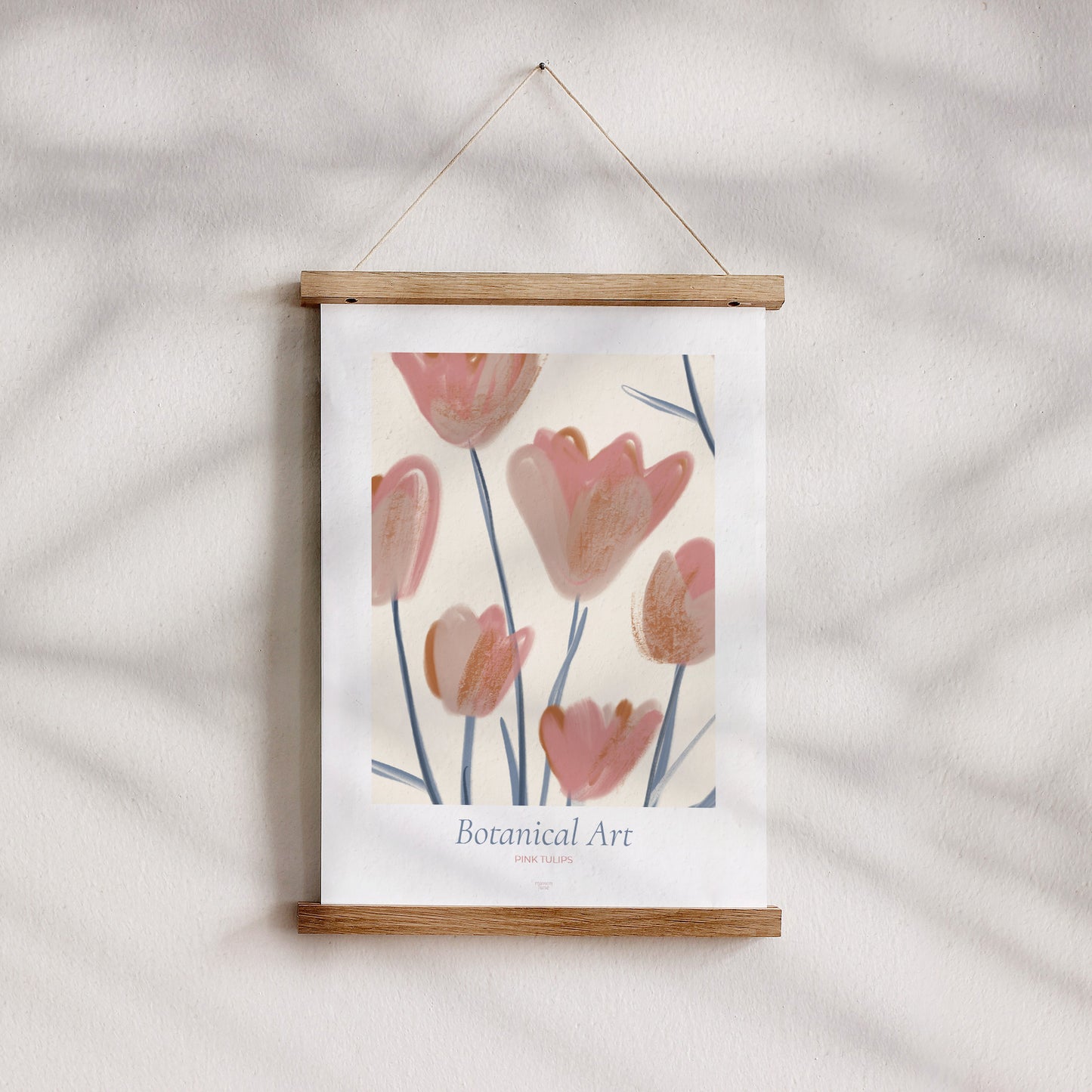 Affiche Portrait Pink tulips photo N° 4