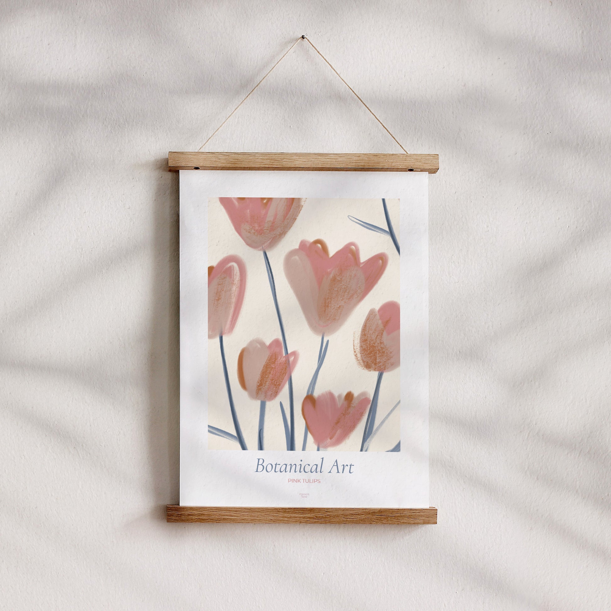 Affiche Portrait Pink tulips photo N° 4