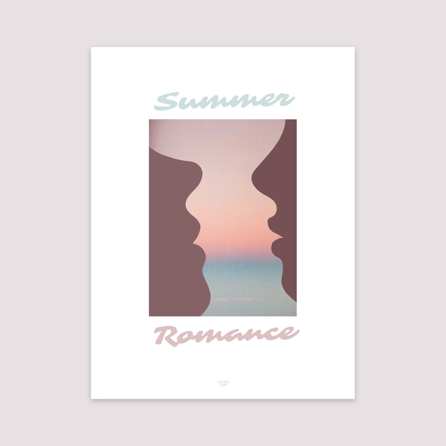Affiche Portrait 30 x 40 cm Summer romance photo N° 2