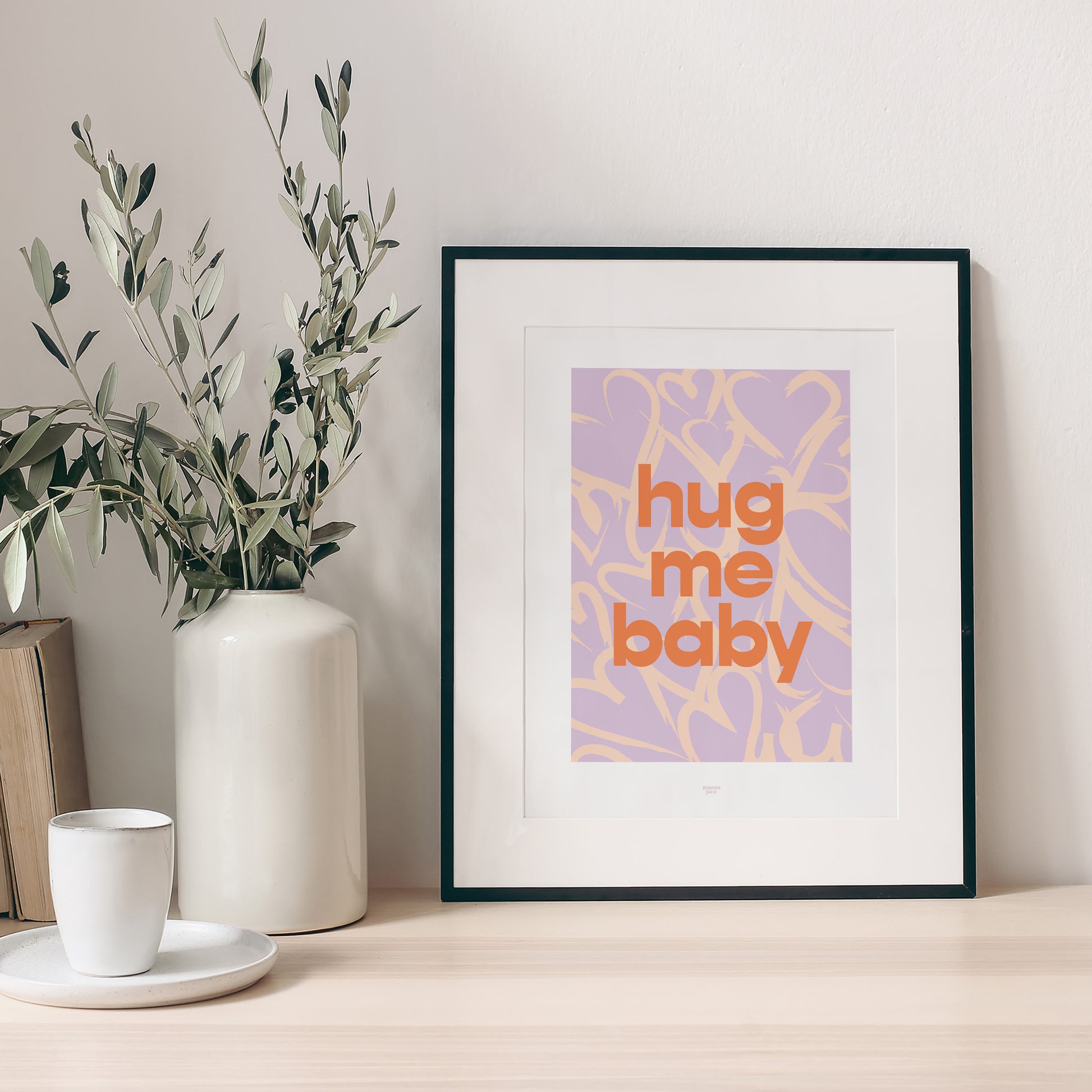 Affiche Portrait Hug me baby photo N° 1