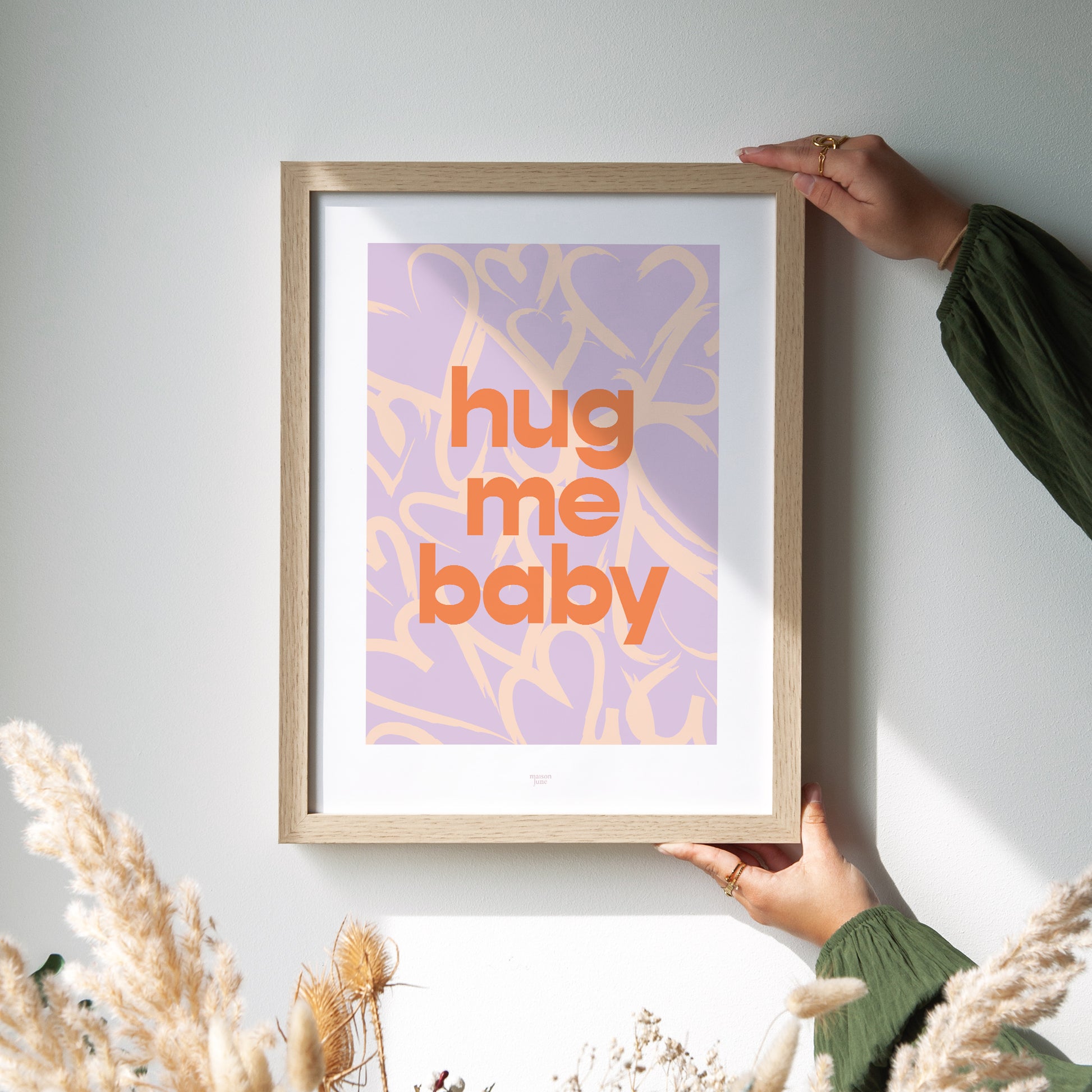 Affiche Portrait Hug me baby photo N° 2