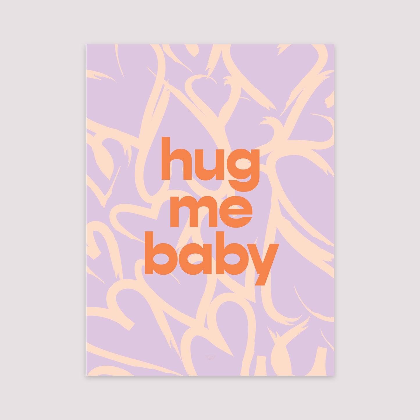 Affiche Portrait 30 x 40 cm Hug me baby photo N° 2
