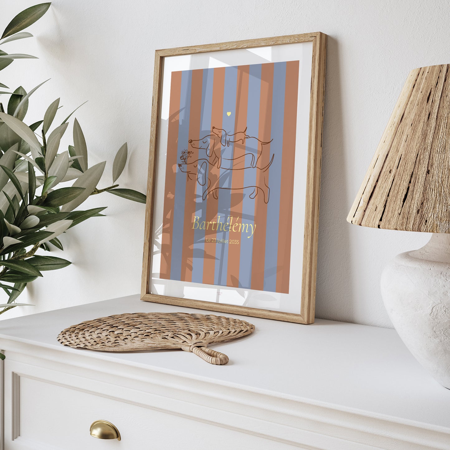 Affiche Naissance Portrait Balade d’amour photo N° 5