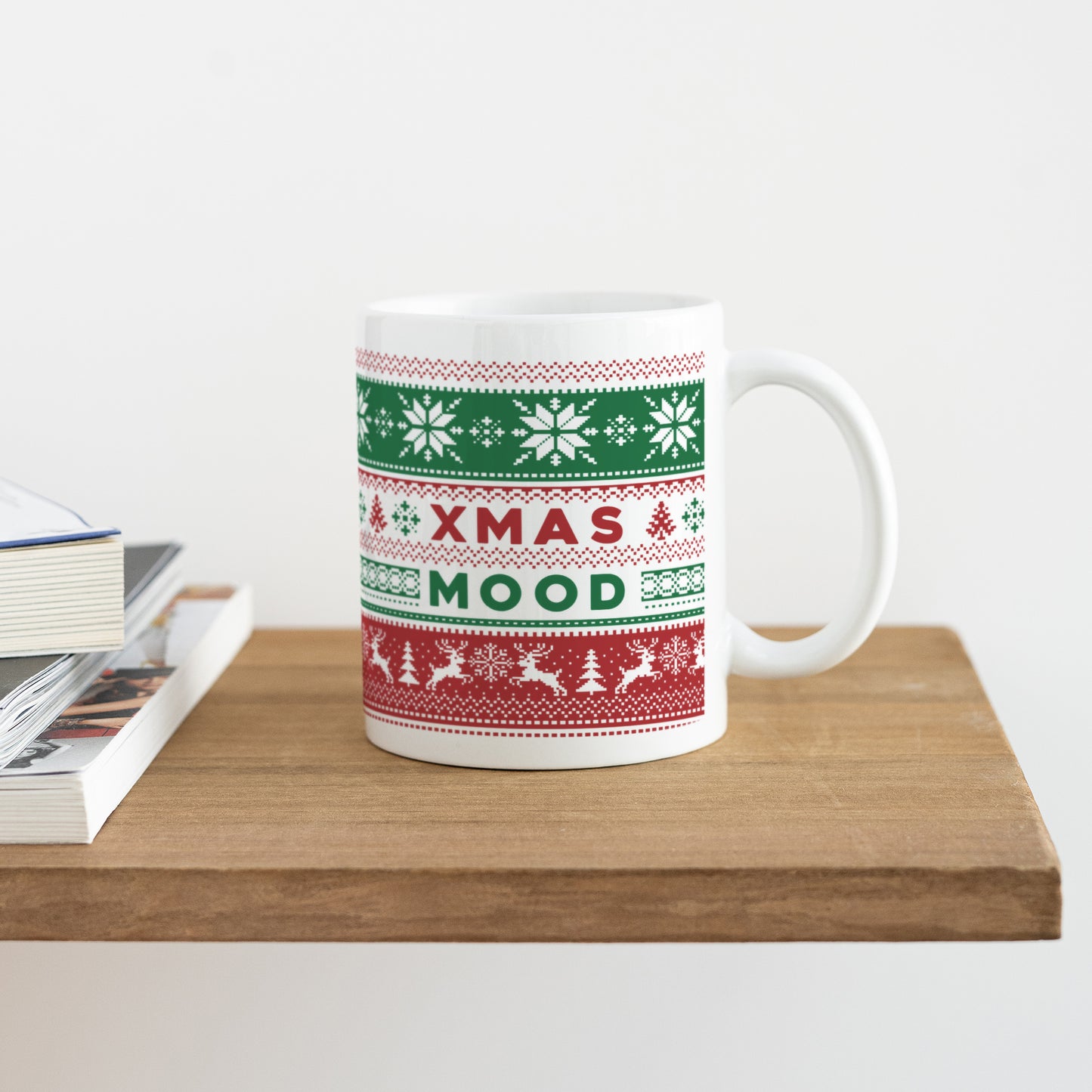 Mug Fin d'année Blanc Xmas Mood photo N° 4