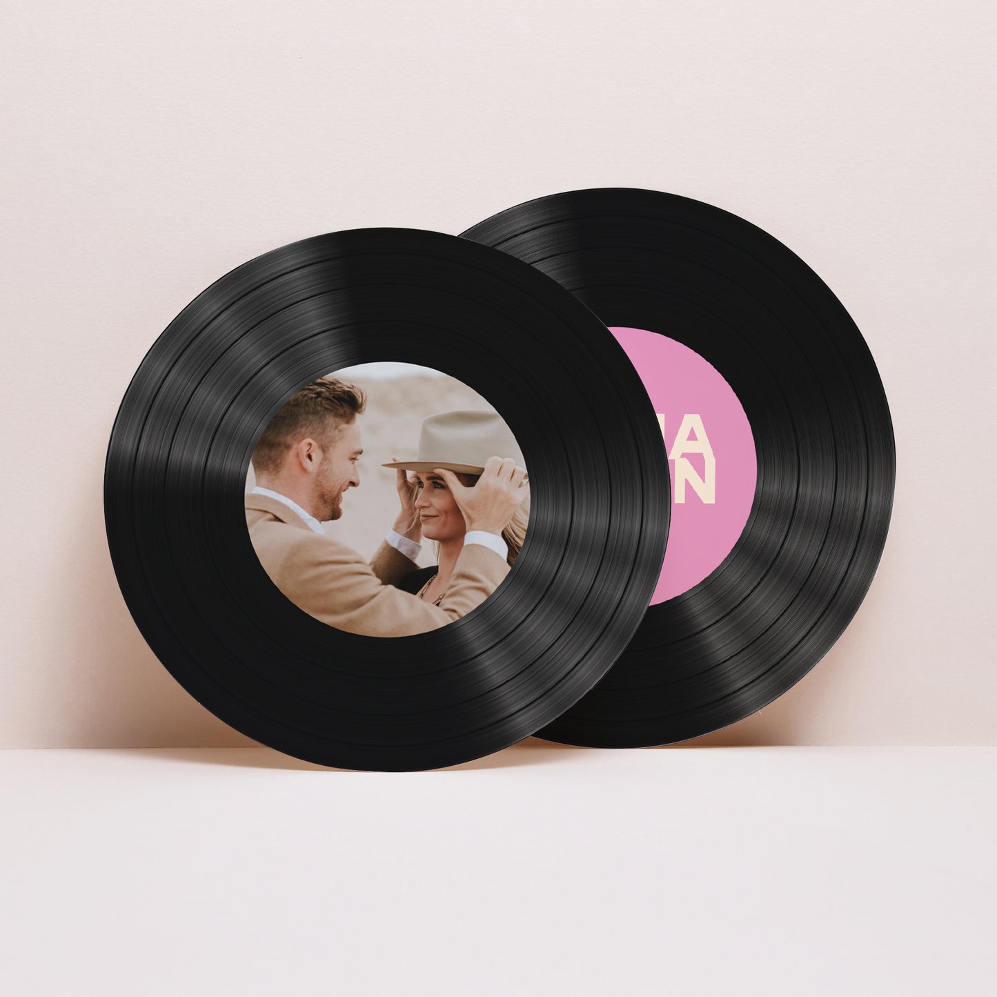 Faire-part Mariage Pochette disque Color Mood photo N° 4