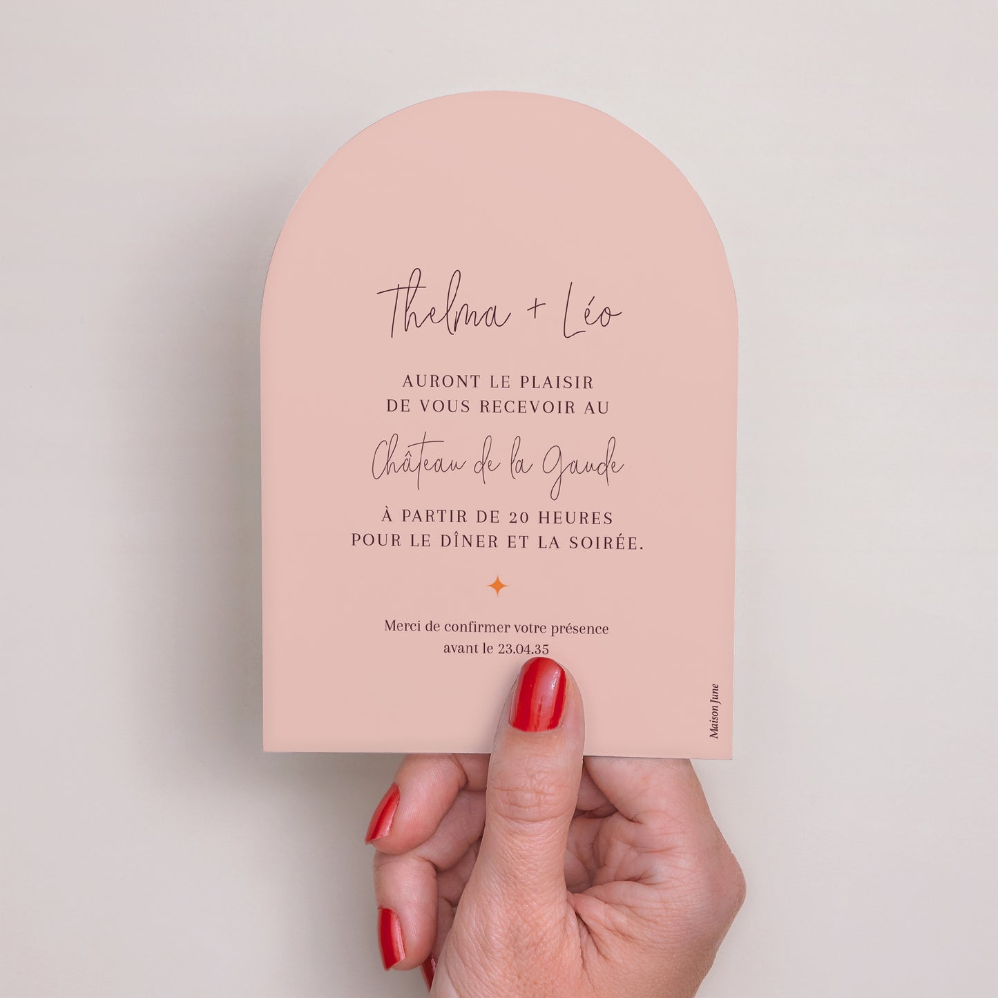 Invitations Mariage Petite arche Disco Ball photo N° 3