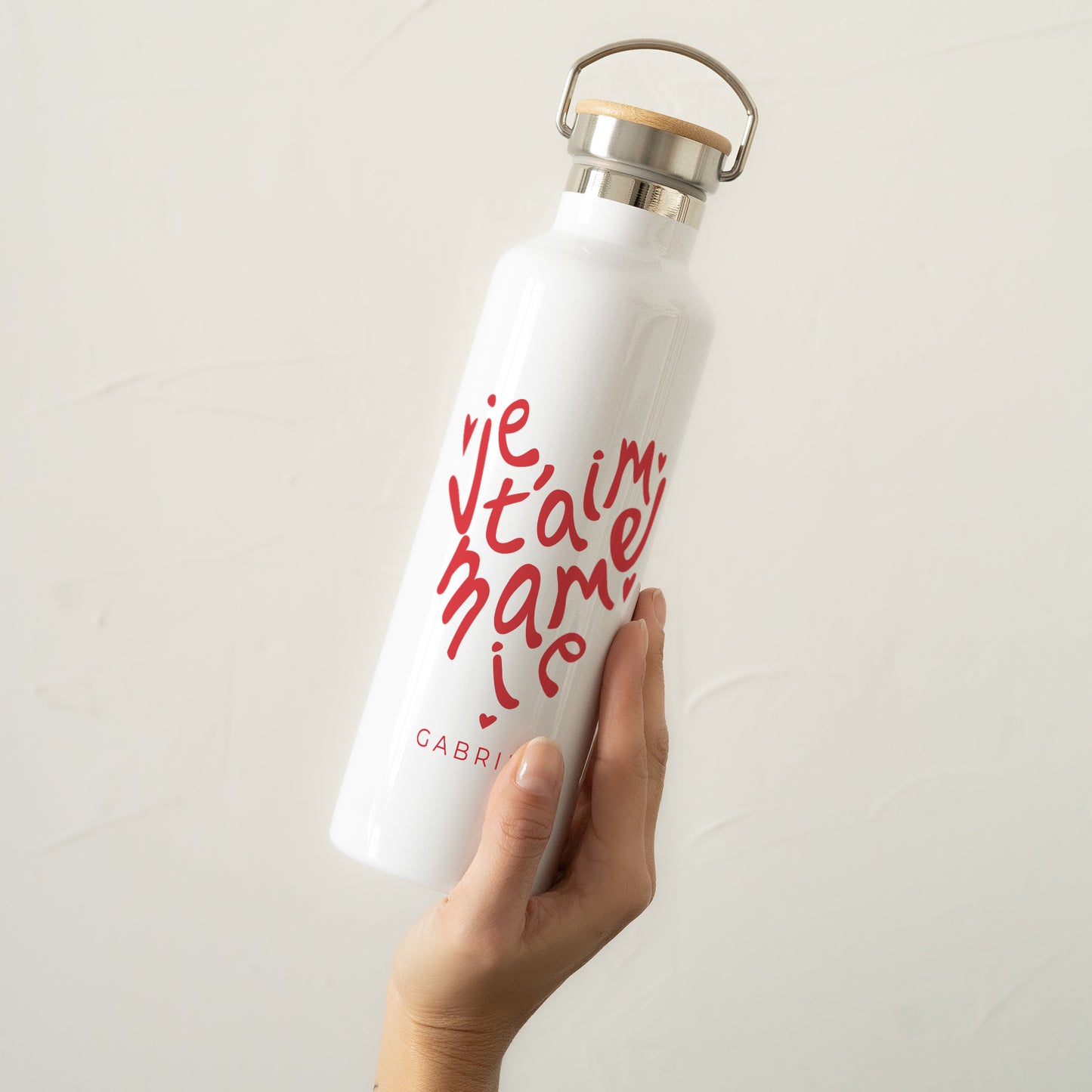 Gourde 75 cl Cœur de Mamie photo N° 2