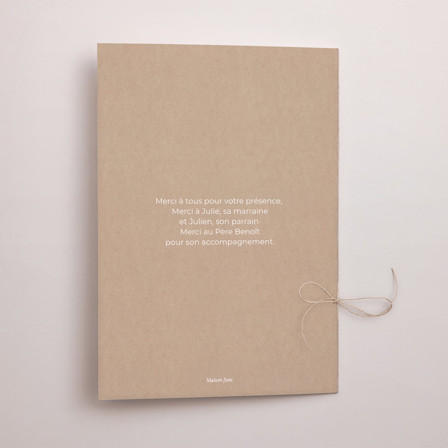 Livret de messe Communion Double volet La Mélodie du Cœur photo N° 3