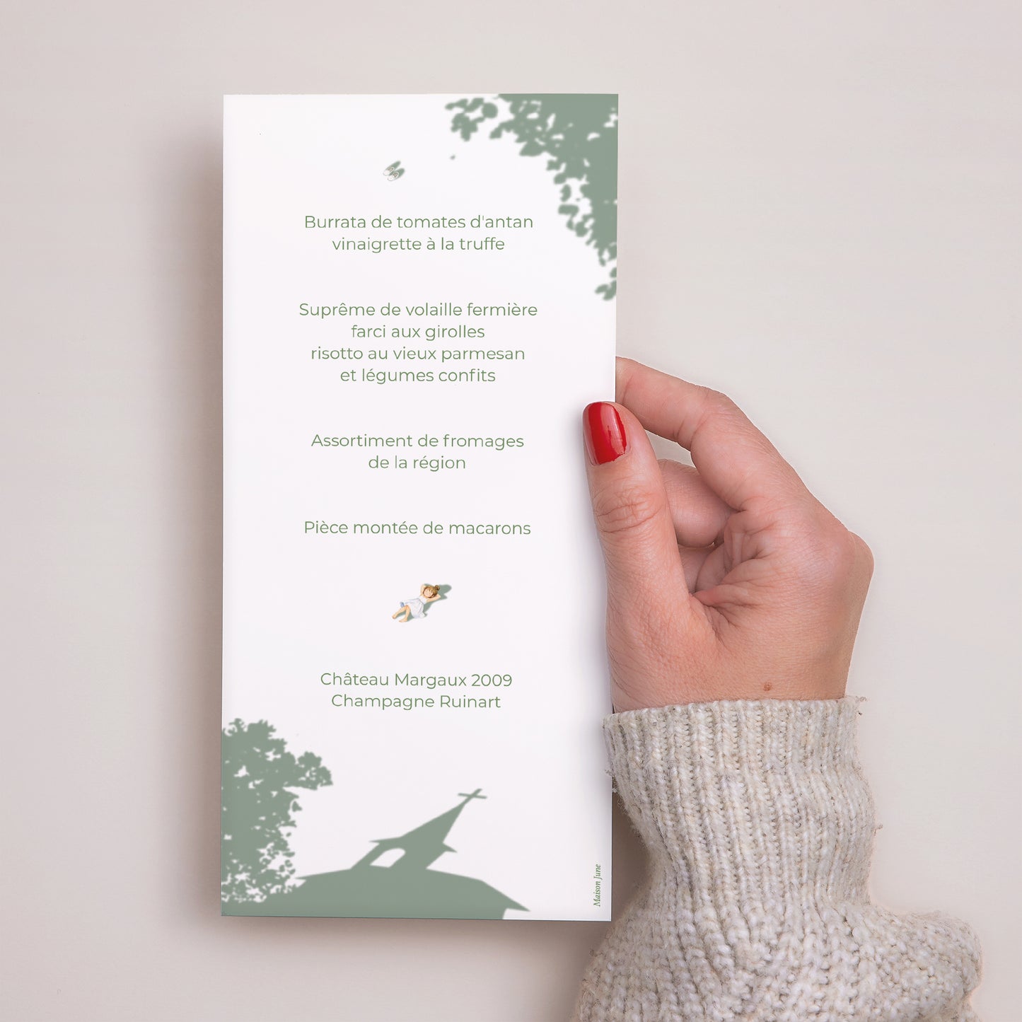 Menu Communion Panoramique portrait Une communion dans l'herbe photo N° 3