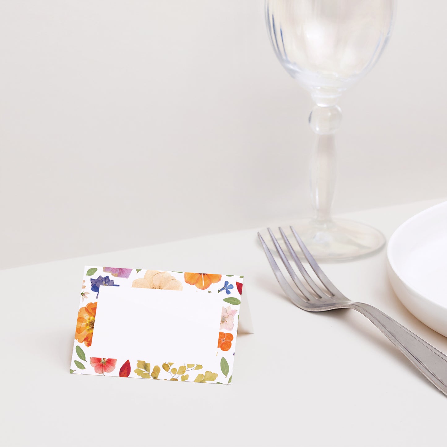 Marque-place Mariage 2 volets Herbier d’Amour photo N° 2