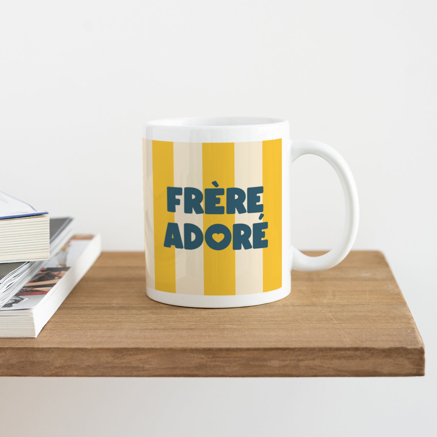 Mug Blanc Frère adoré photo N° 4