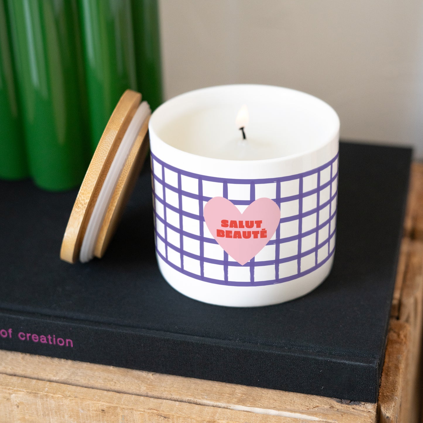 Bougeoir 48 cl Salut Beauté II photo N° 2