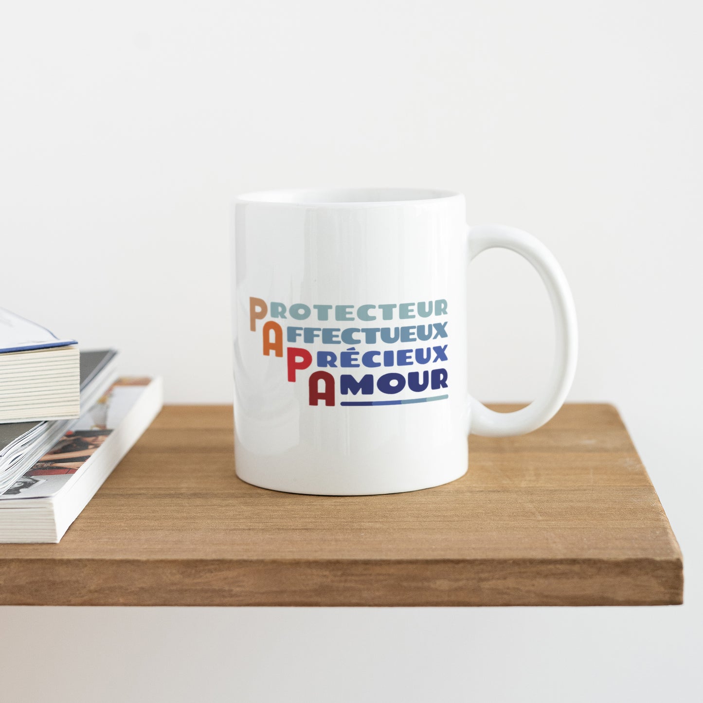 Mug Blanc Papa Acrostiche photo N° 4