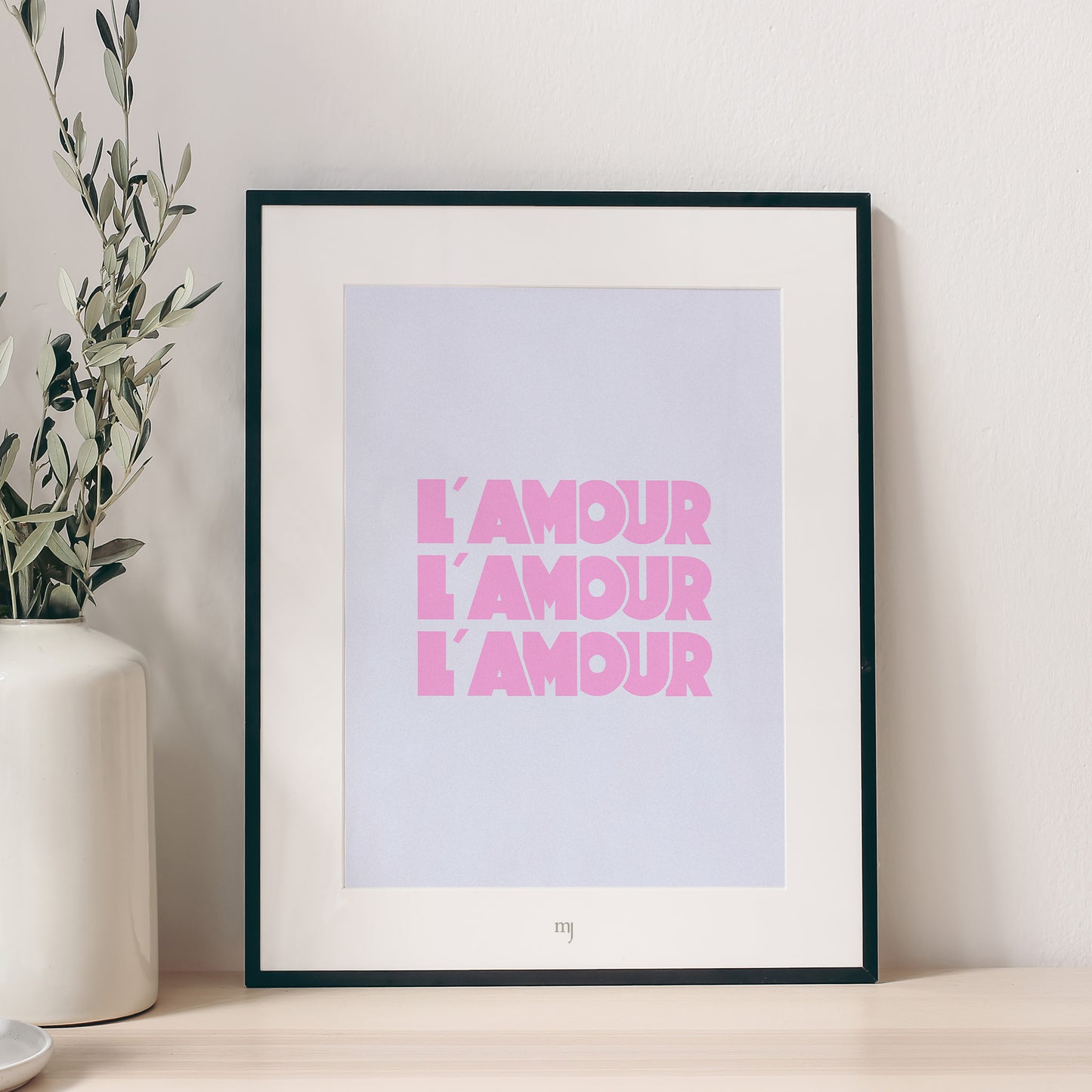 Affiche l'amour lavande photo N° 1