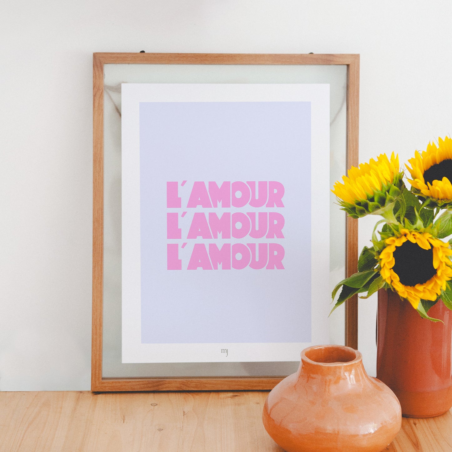 Affiche l'amour lavande photo N° 2